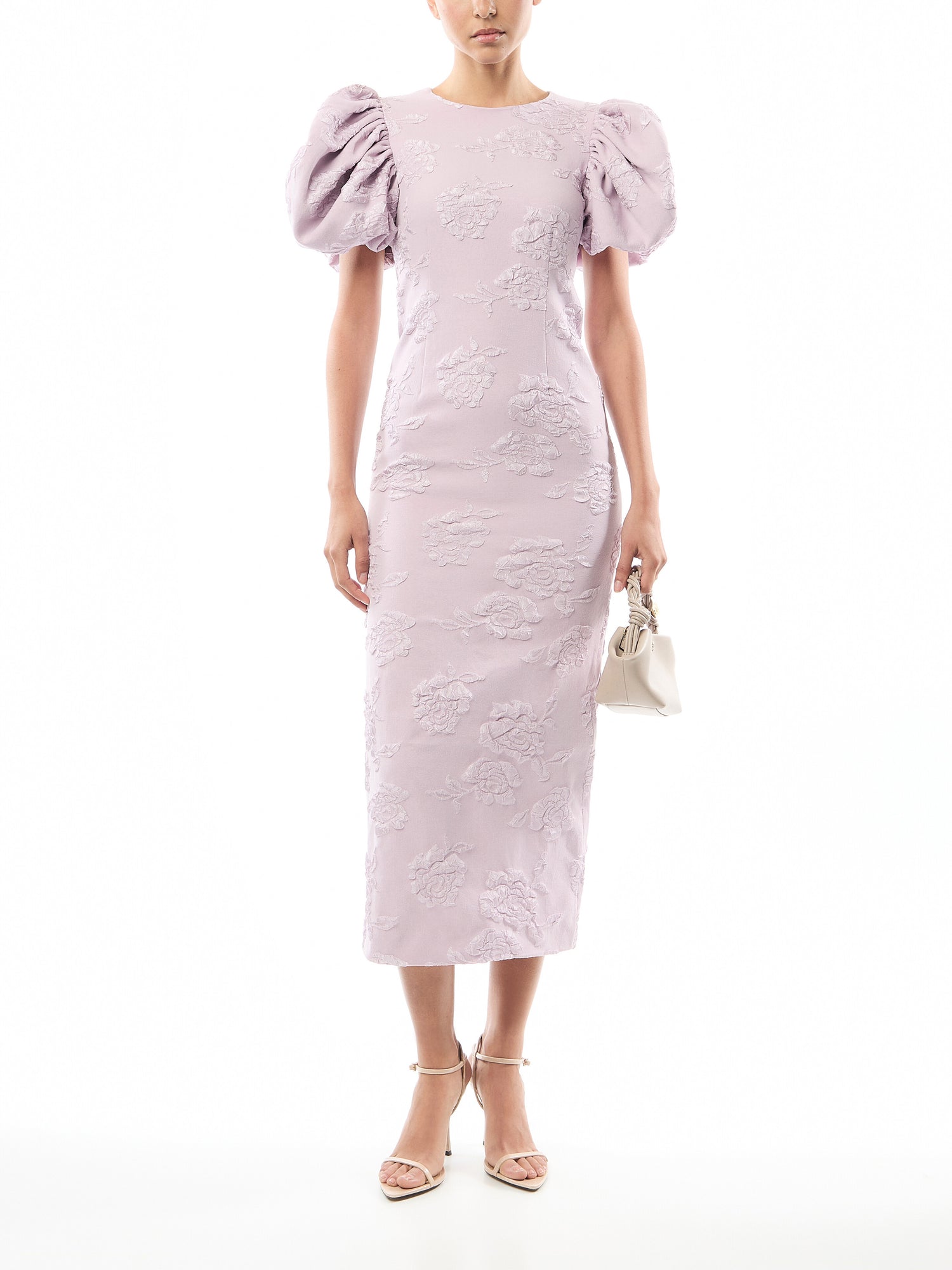 Jacquard Midi Dress