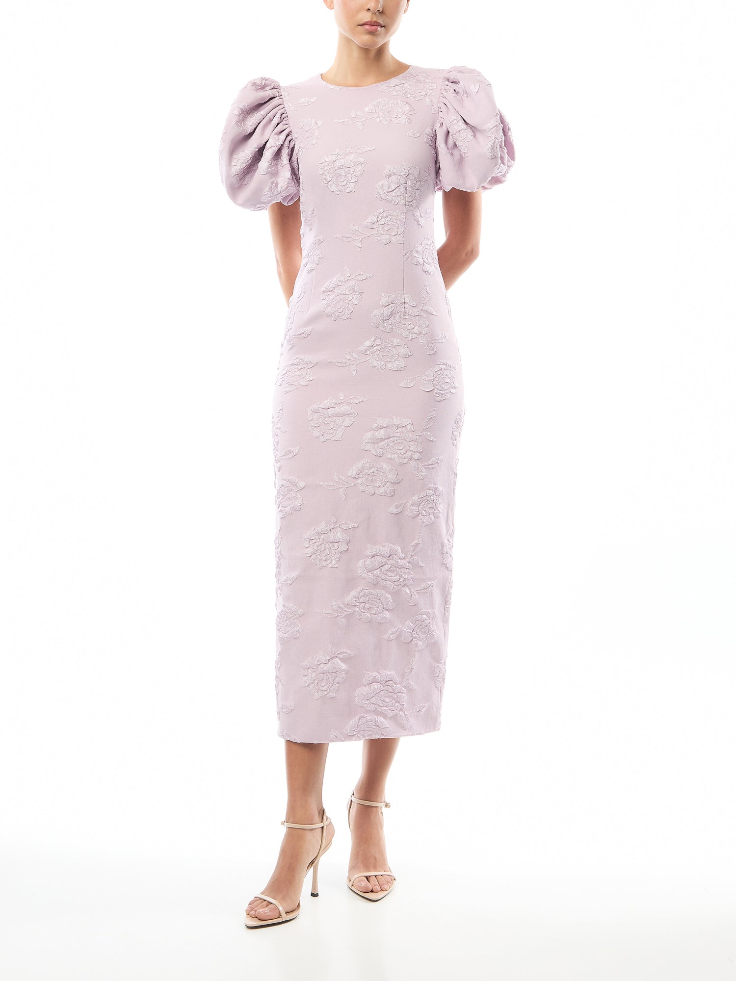Jacquard Midi Dress