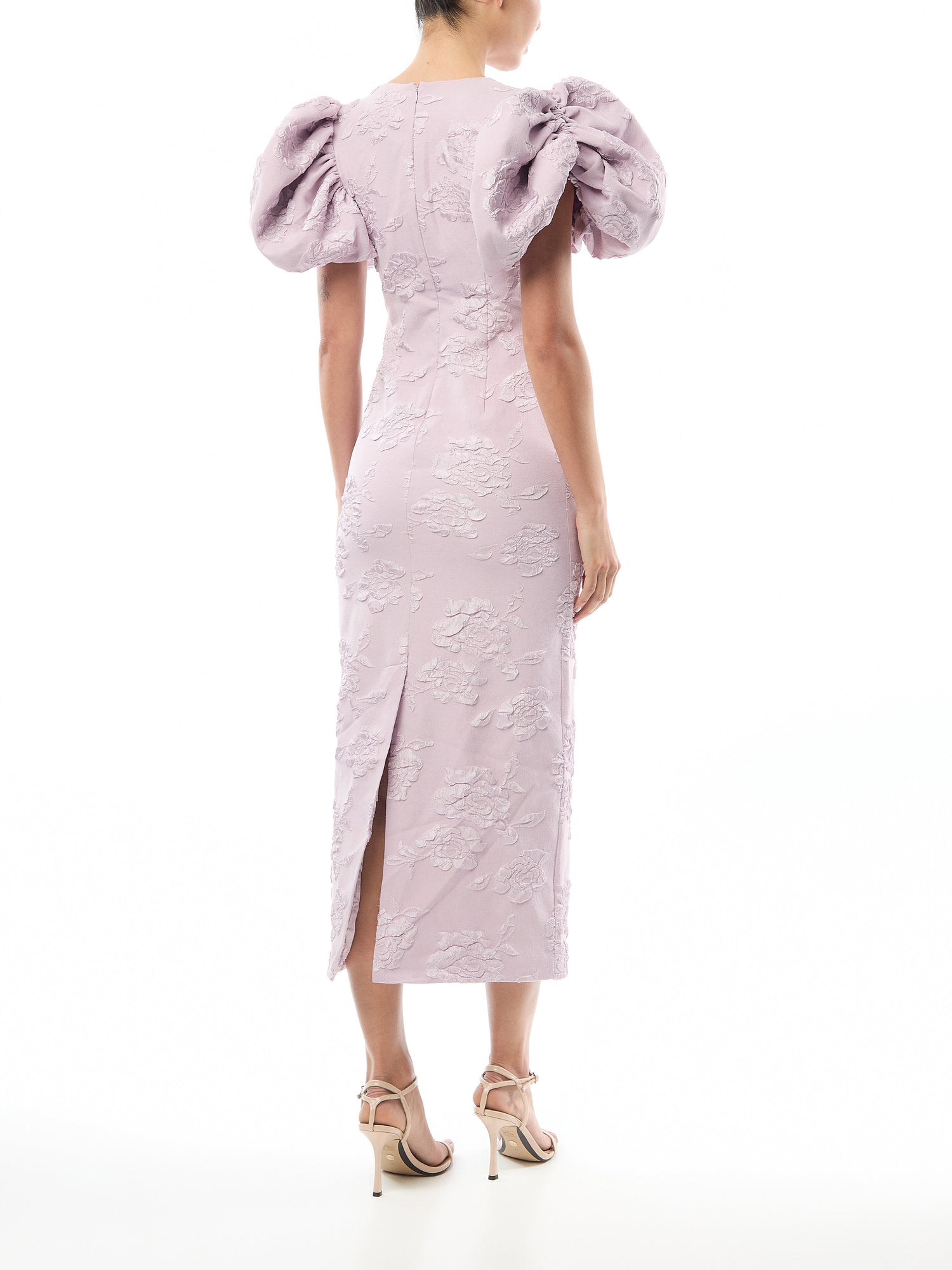 Jacquard Midi Dress