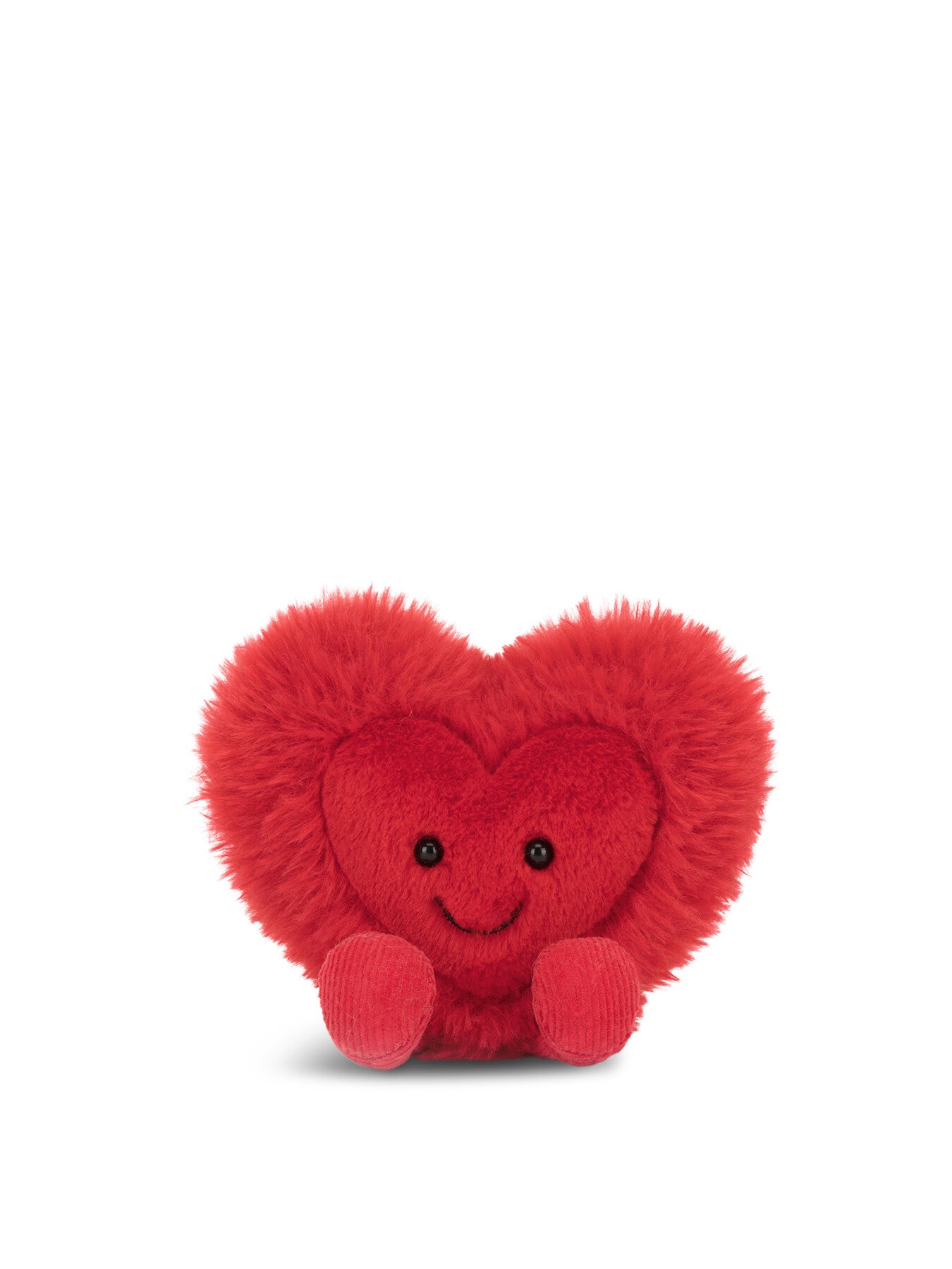 Amuseables Red Fluffy Heart Little