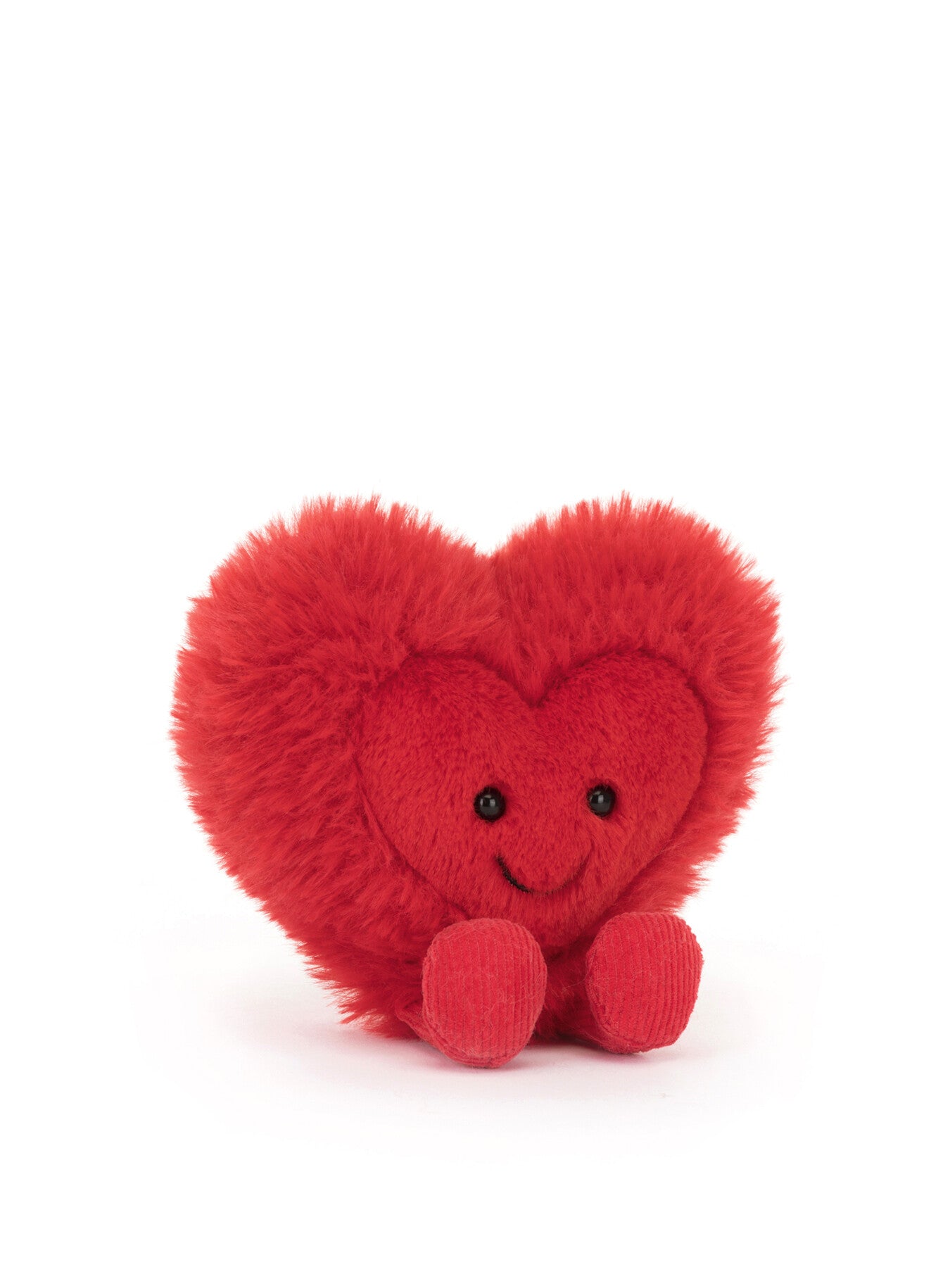 Amuseables Red Fluffy Heart Little