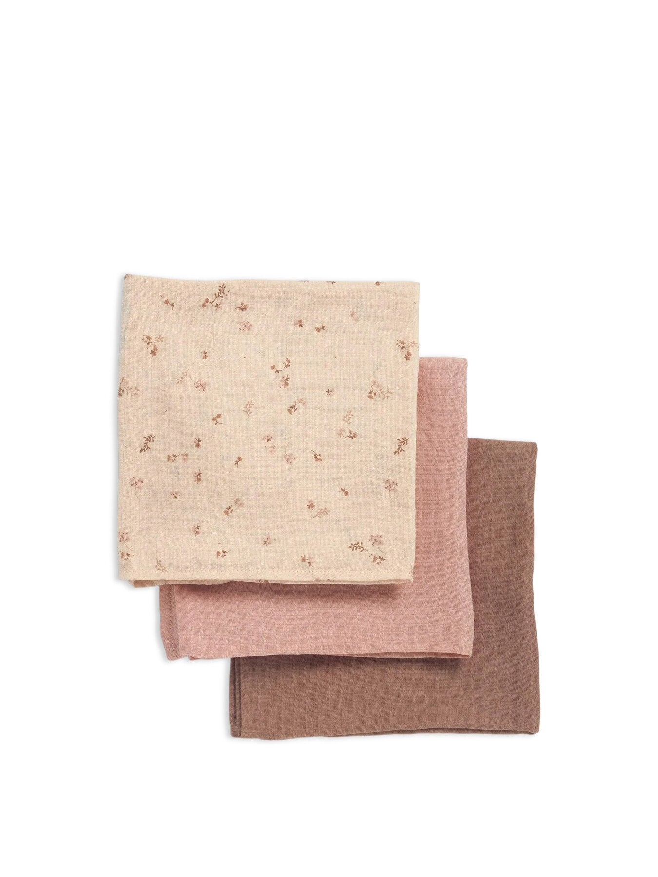 Welcome to the World Wildflower Large Muslin Cloths 3 Pack