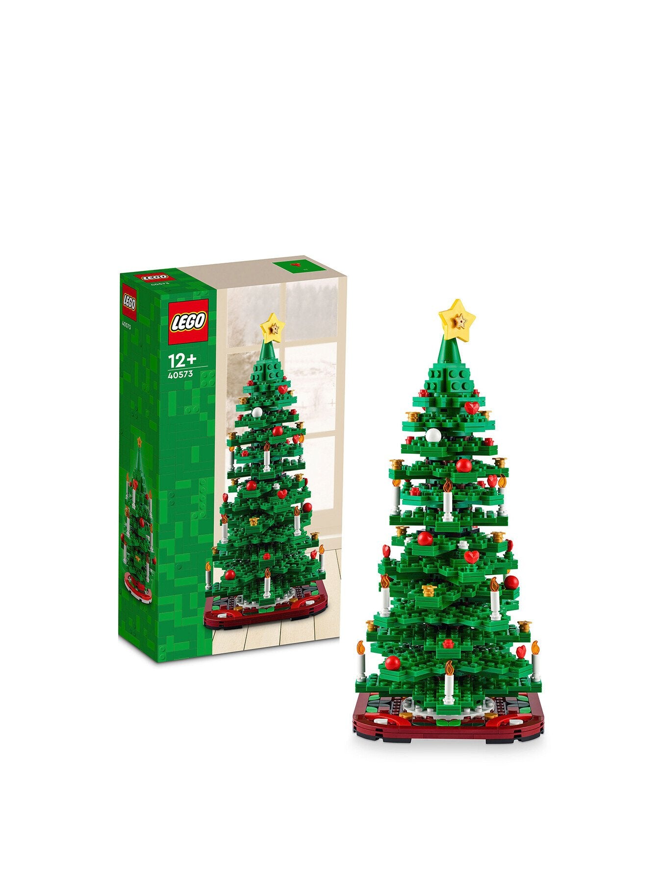 LEGO Christmas Tree Toy Festive Decor Set for Kids 40573