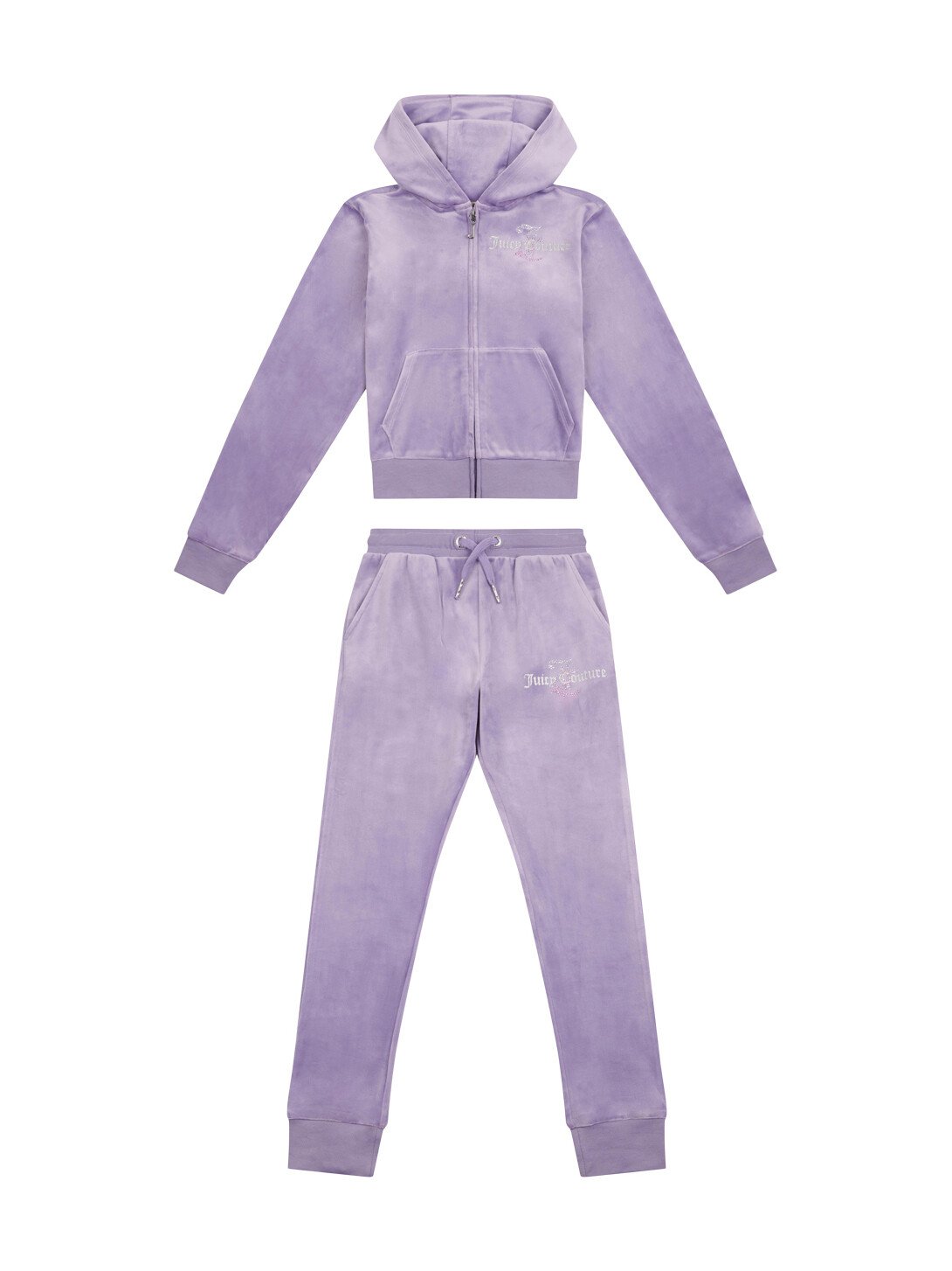 Diamante Hood & Slim Jogger Set