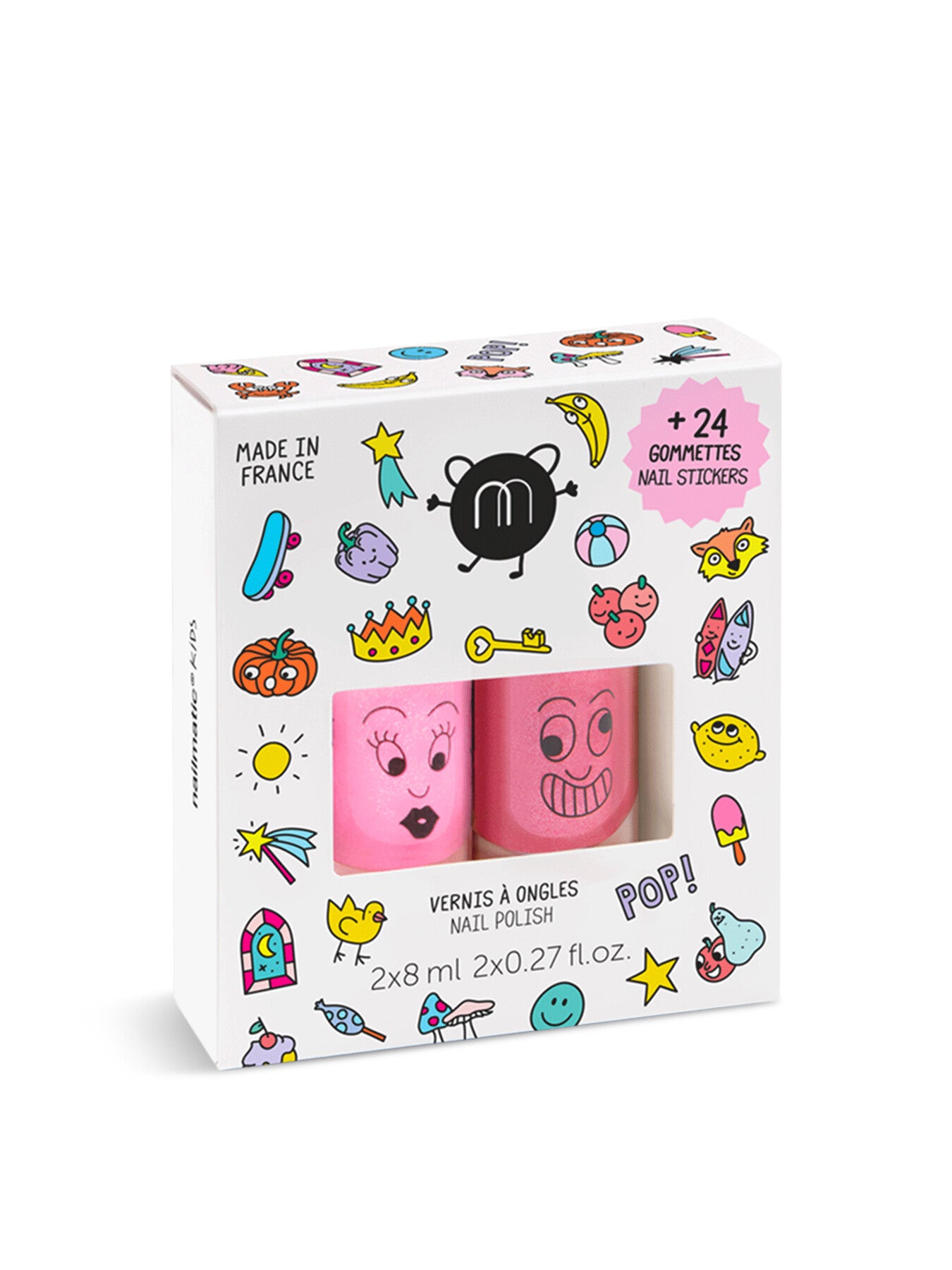 Nailmatic POP 2 Pack with Stickers