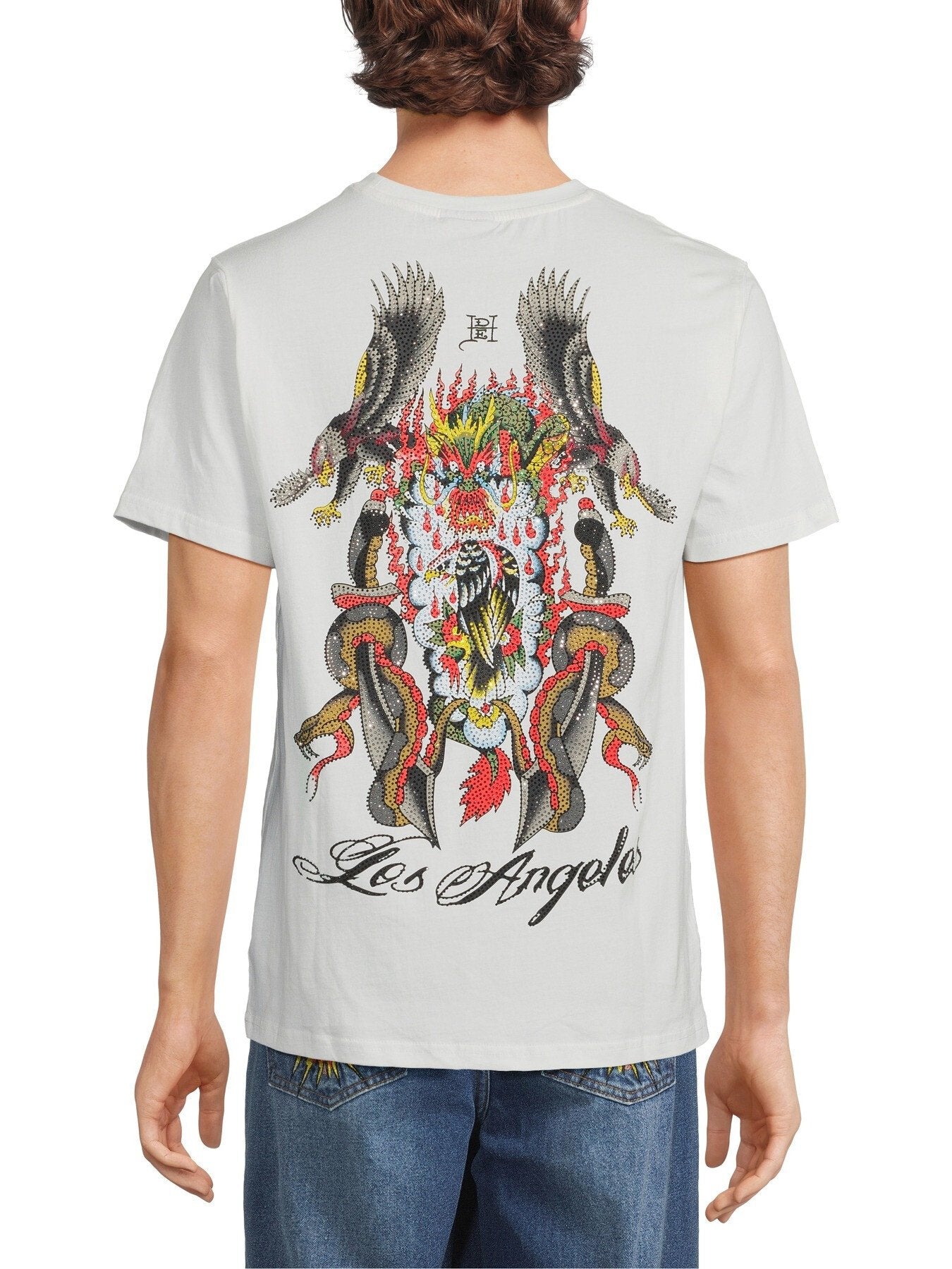 Battle Of The Eagles Diamante T-Shirt