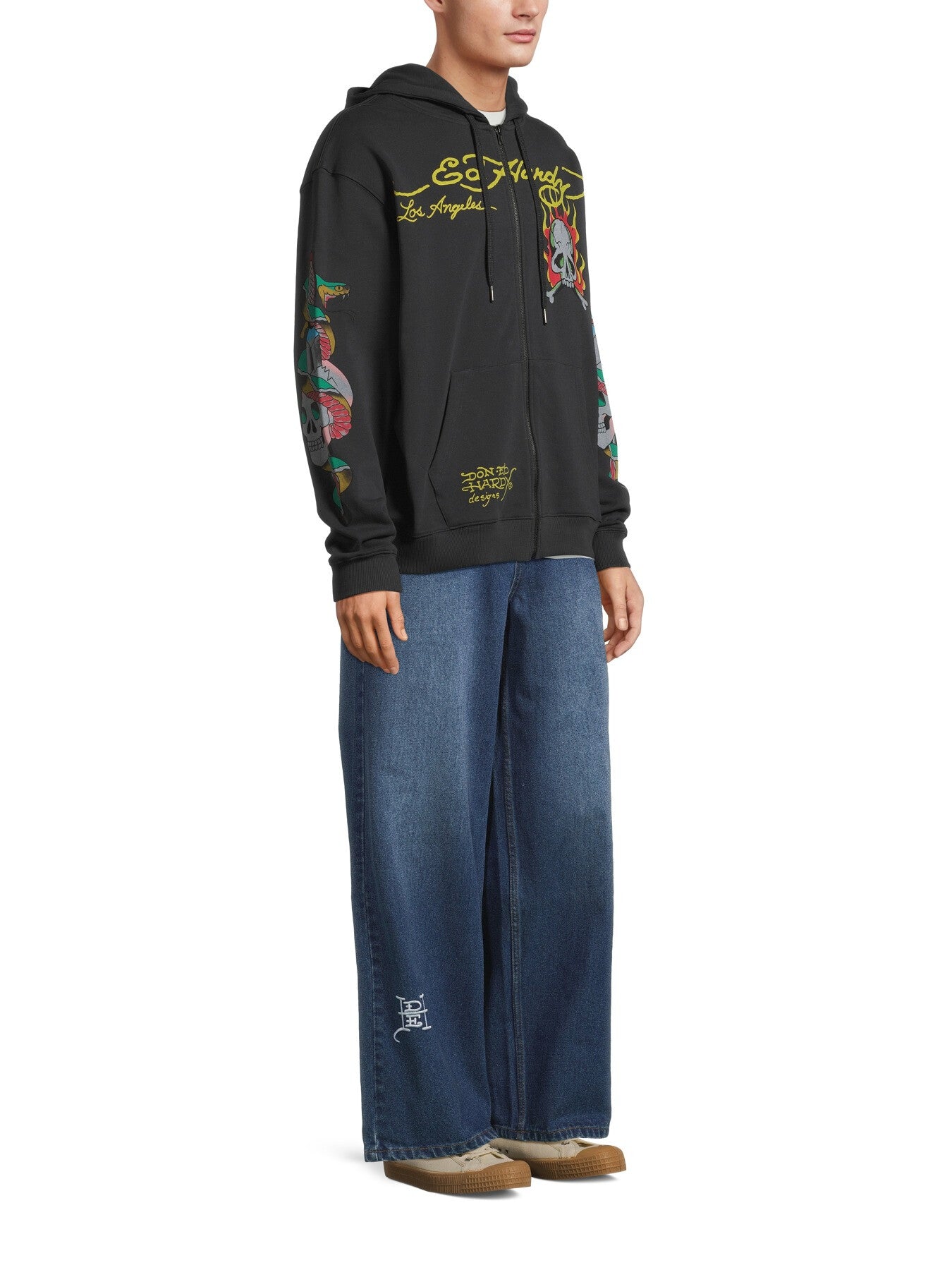 Exploding Skull XXtra Denim Trousers Jeans