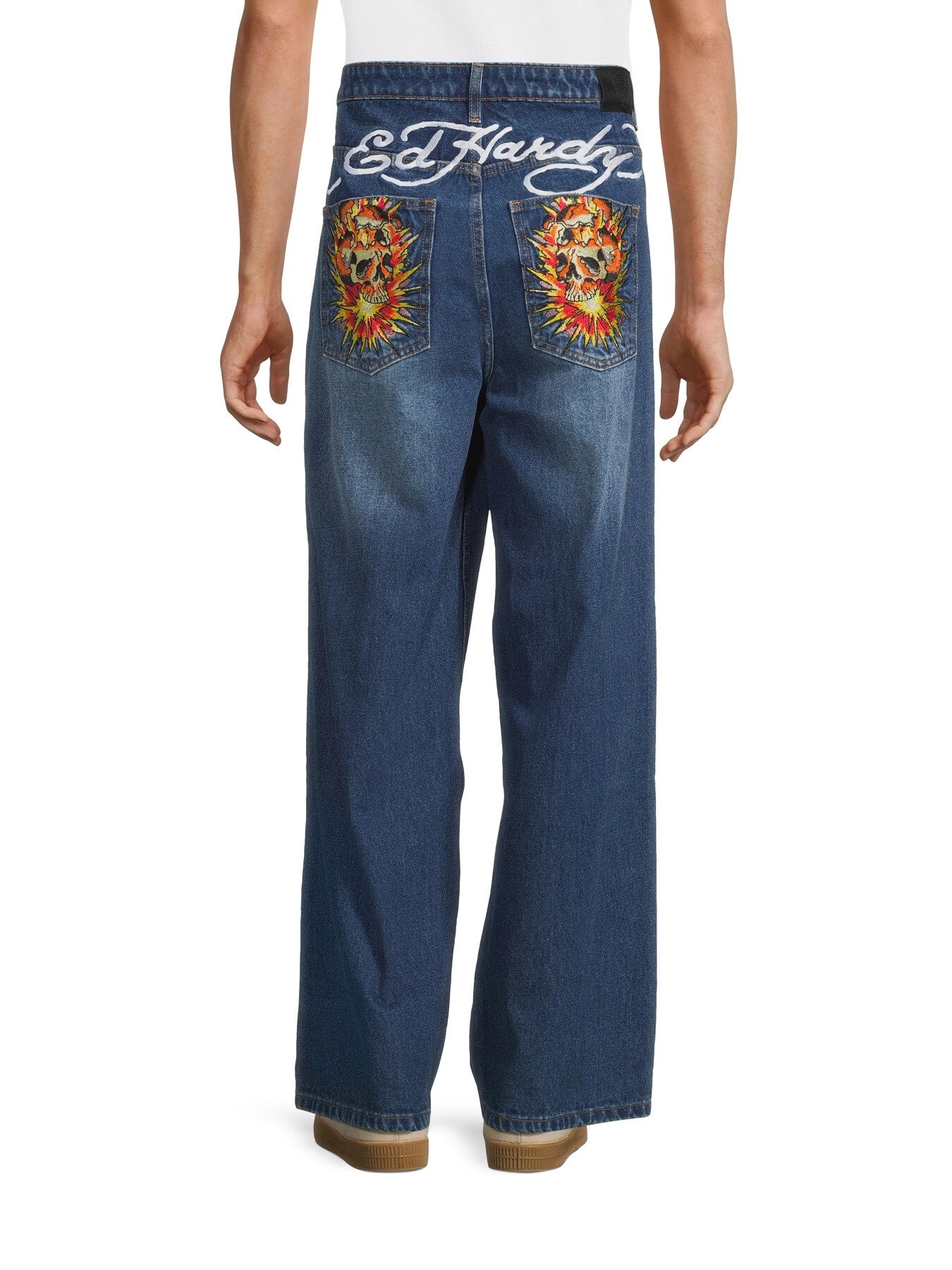 Exploding Skull XXtra Denim Trousers Jeans