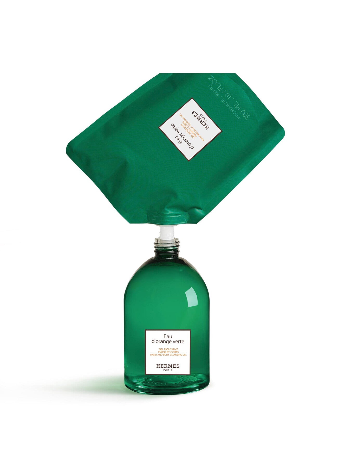 Eau dorange verte hand and body cleansing gel refill 300ml