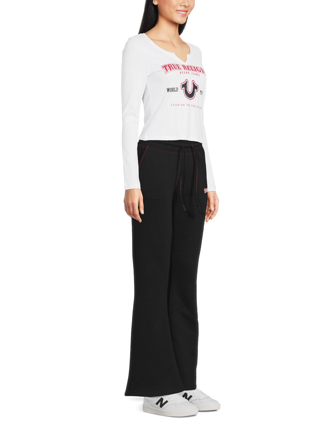 Anniversary Big T Bootcut Sweat Pants