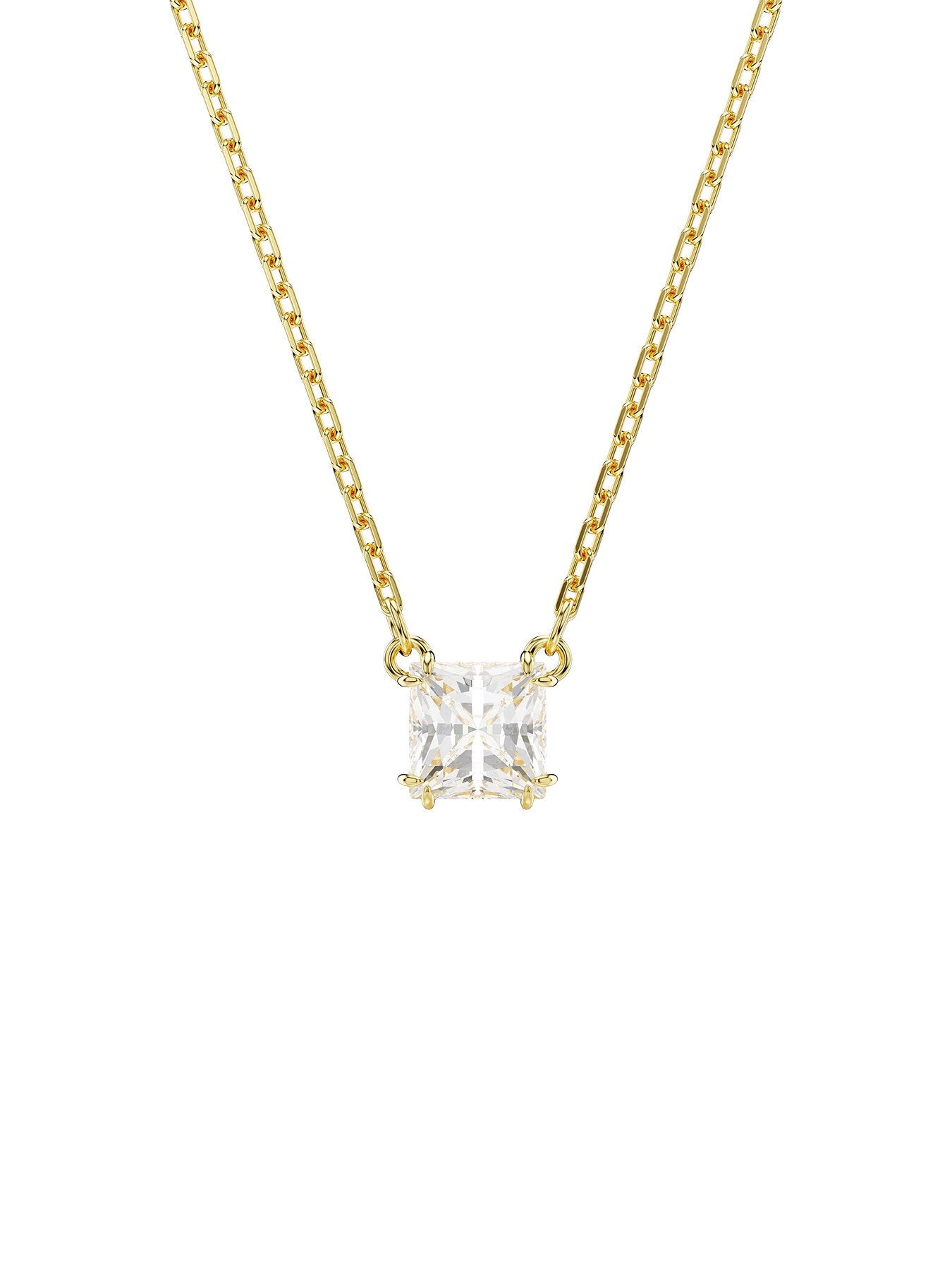 Stilla Square Cut Pendant Necklace