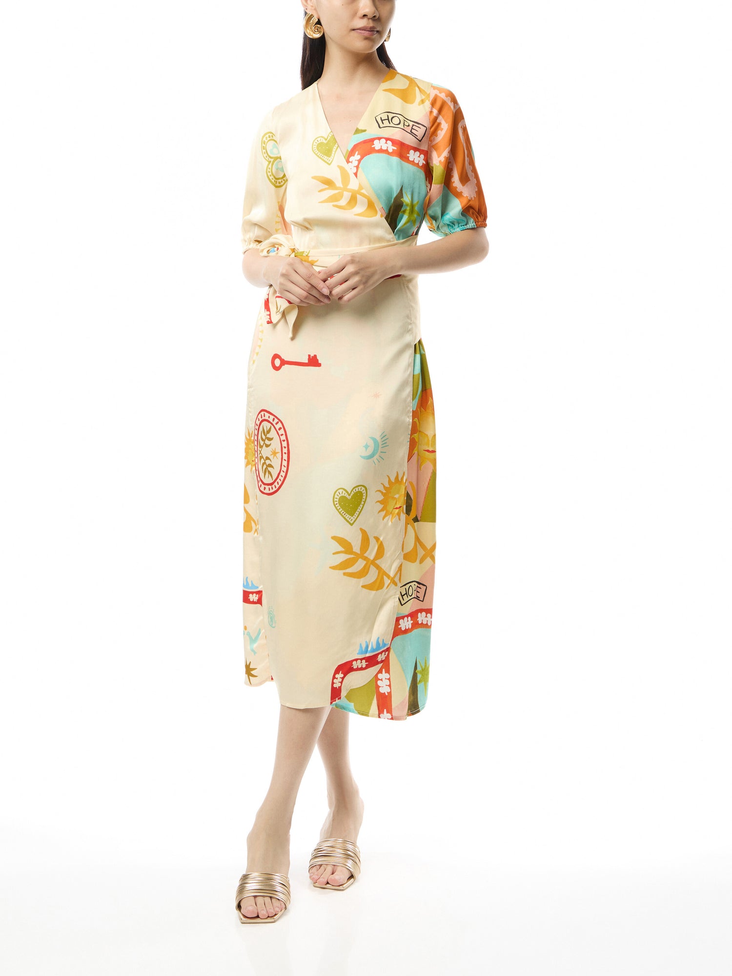 Vienna Printed Dress