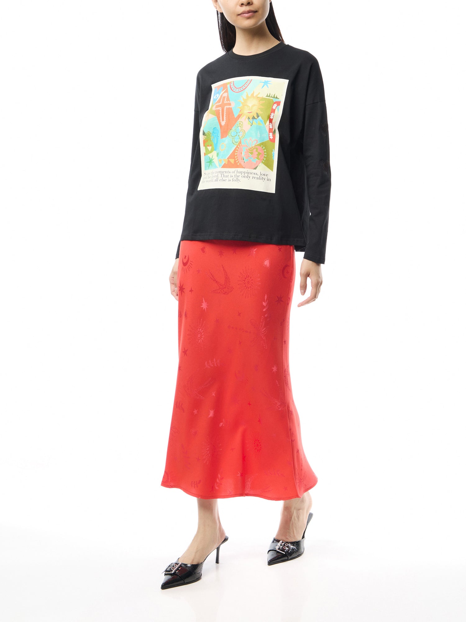 Printed Longsleeve Tee