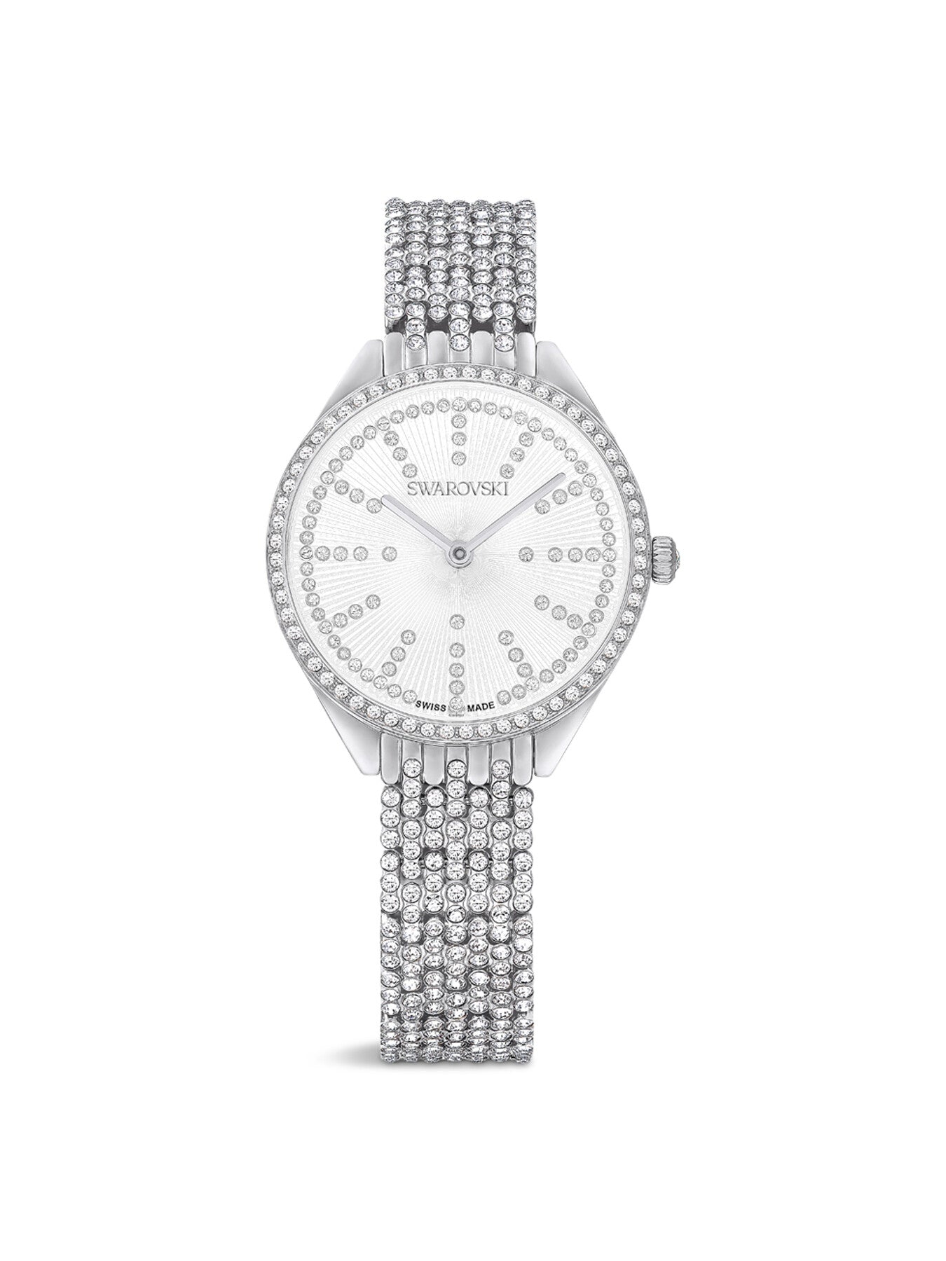Attract Pave Crystal Bracelet Watch