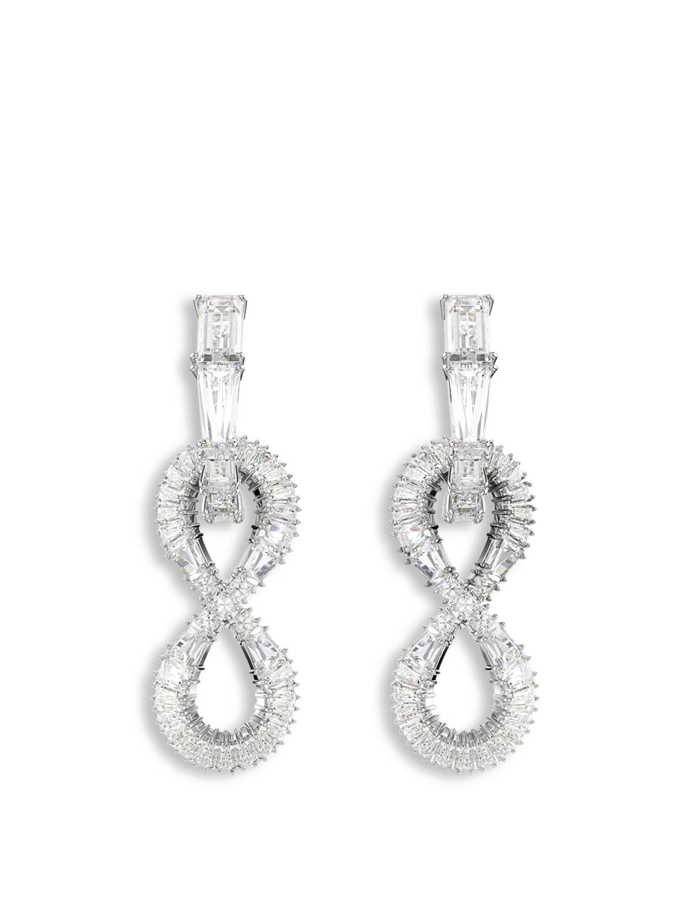 Hyperbola Infinity Drop Earrings