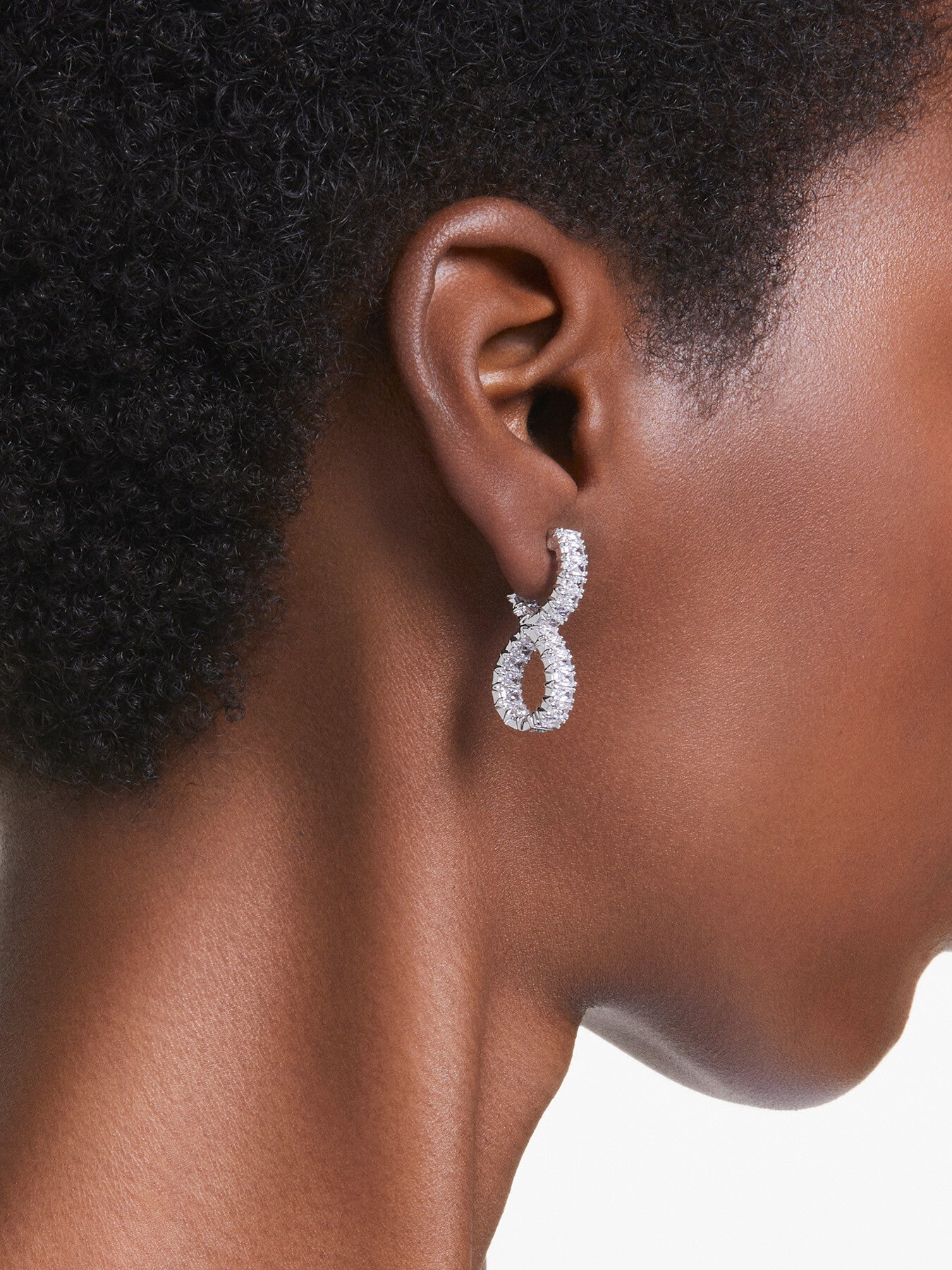 Hyperbola Infinity Hoop Earrings