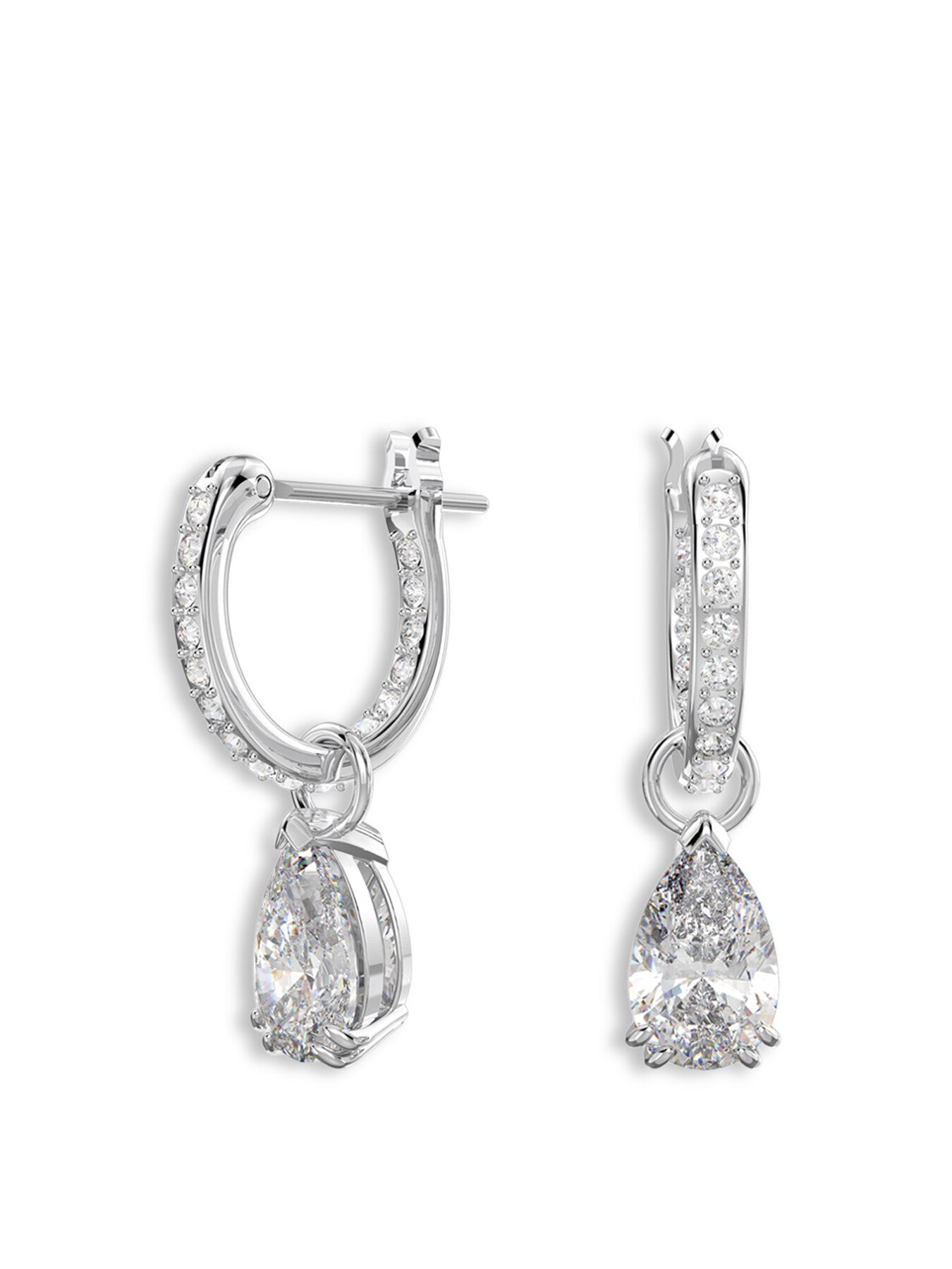 Millenia Pear Cut Hoop Earrings