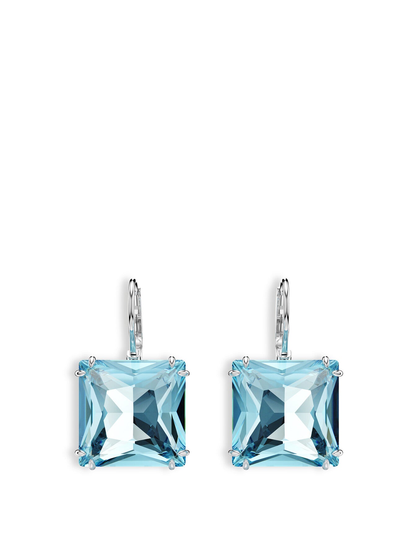 Millenia Square Cut Drop Earrings