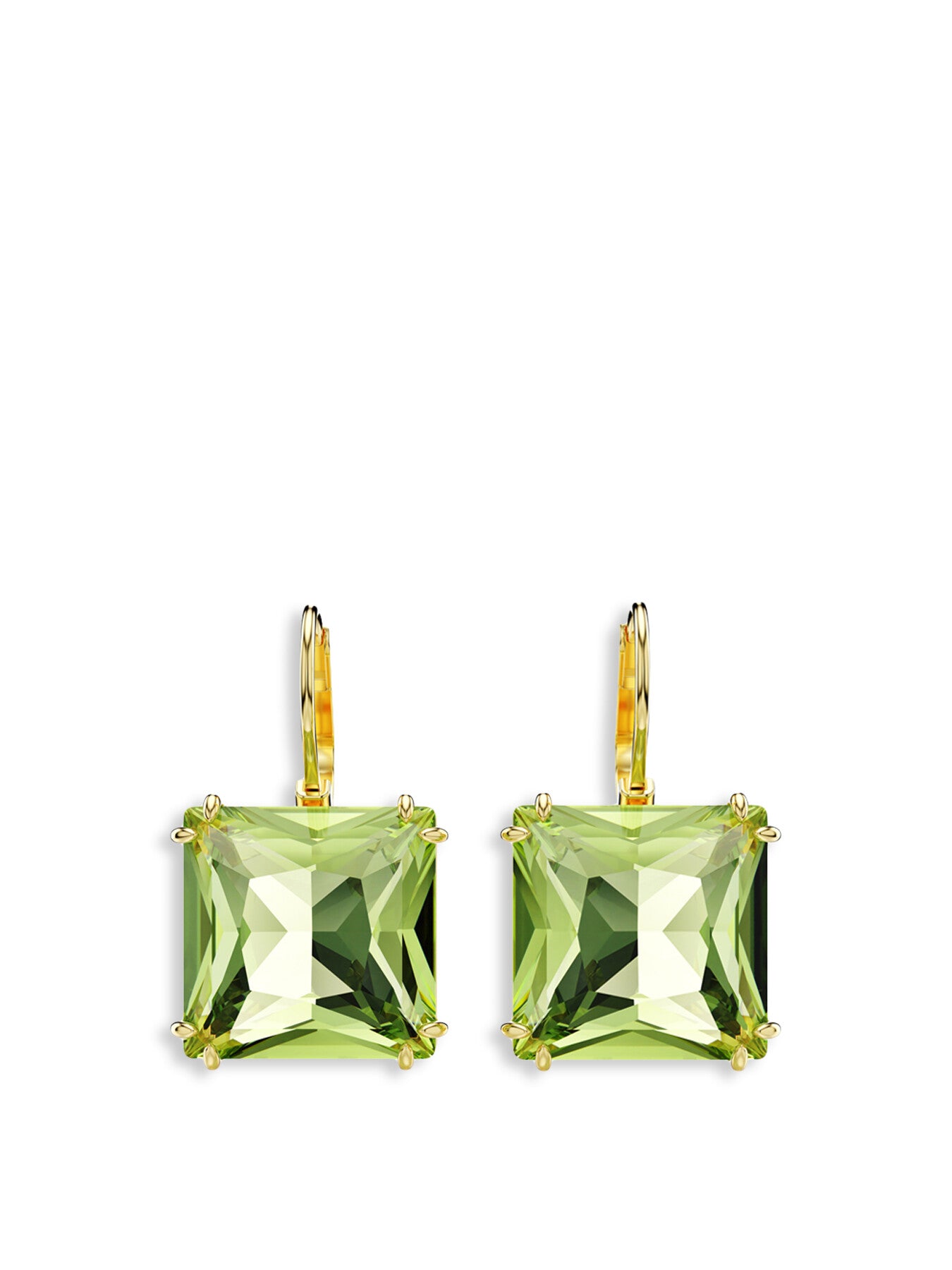 Millenia Square Cut Drop Earrings