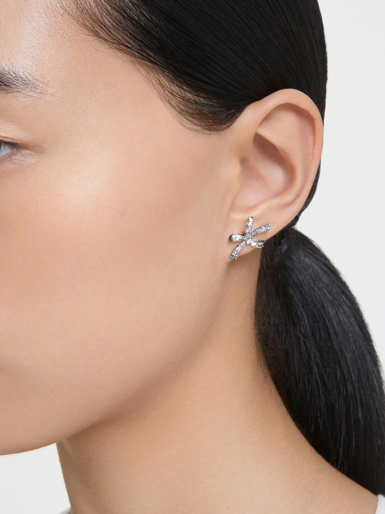 Volta Small Bow Stud Earrings