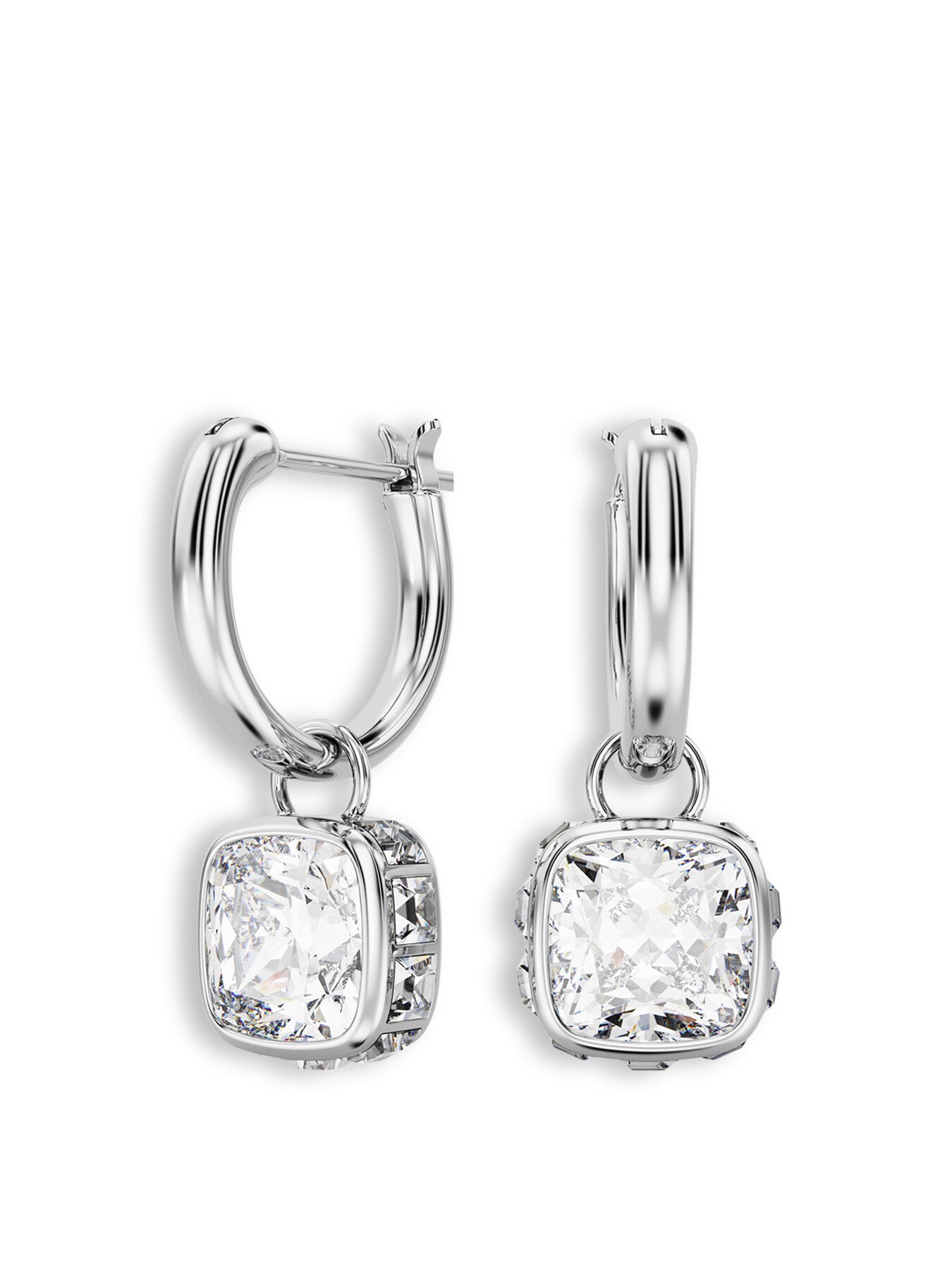 Stilla Square Cut Drop Earrings