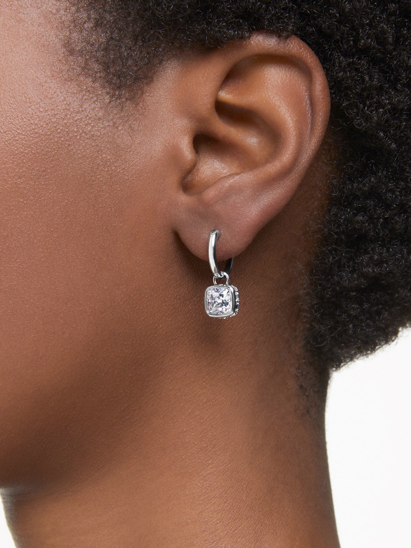 Stilla Square Cut Drop Earrings