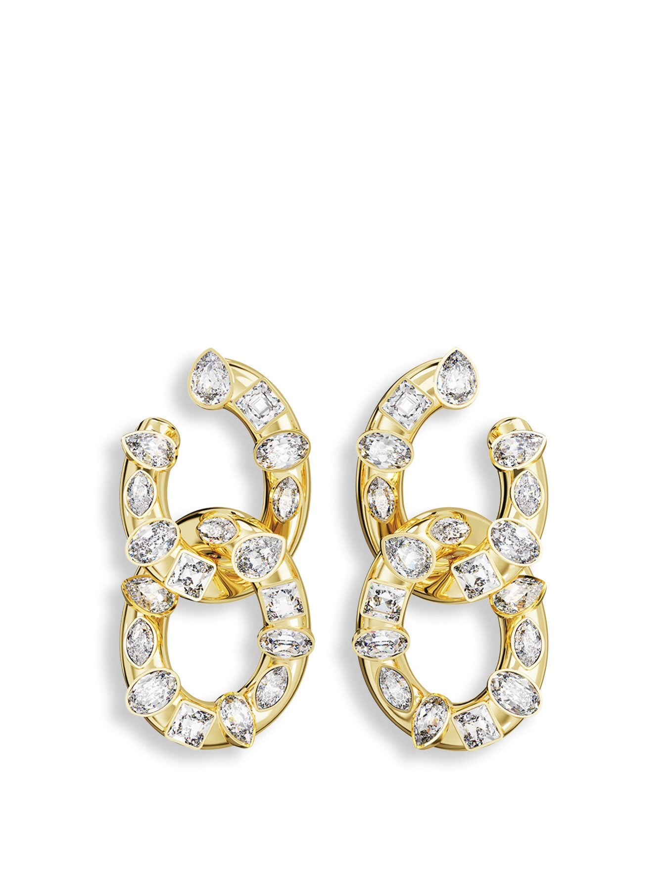 Dextera Interlocking Hoop Earrings