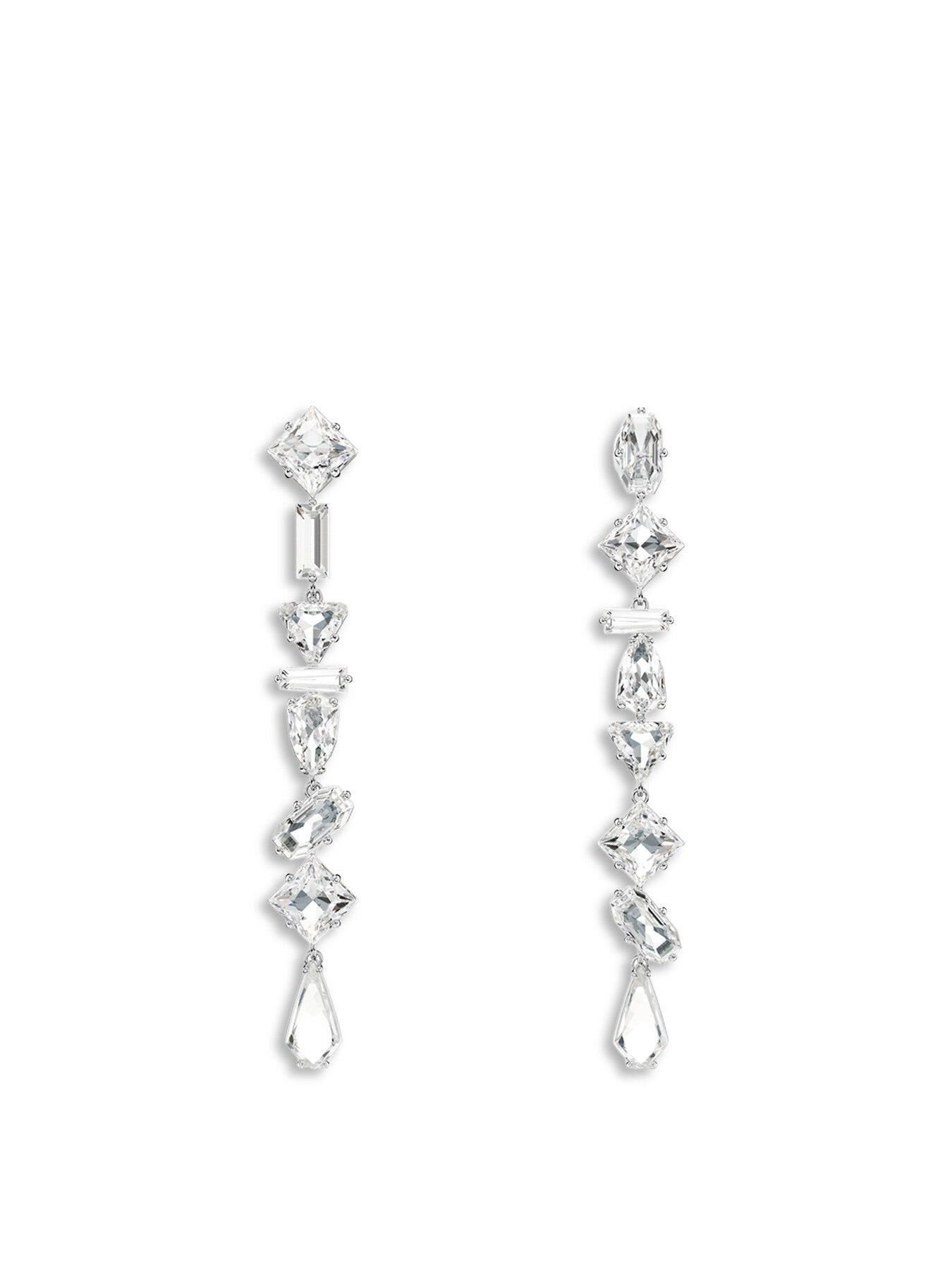 Mesmera Asymmetrical Long Earrings