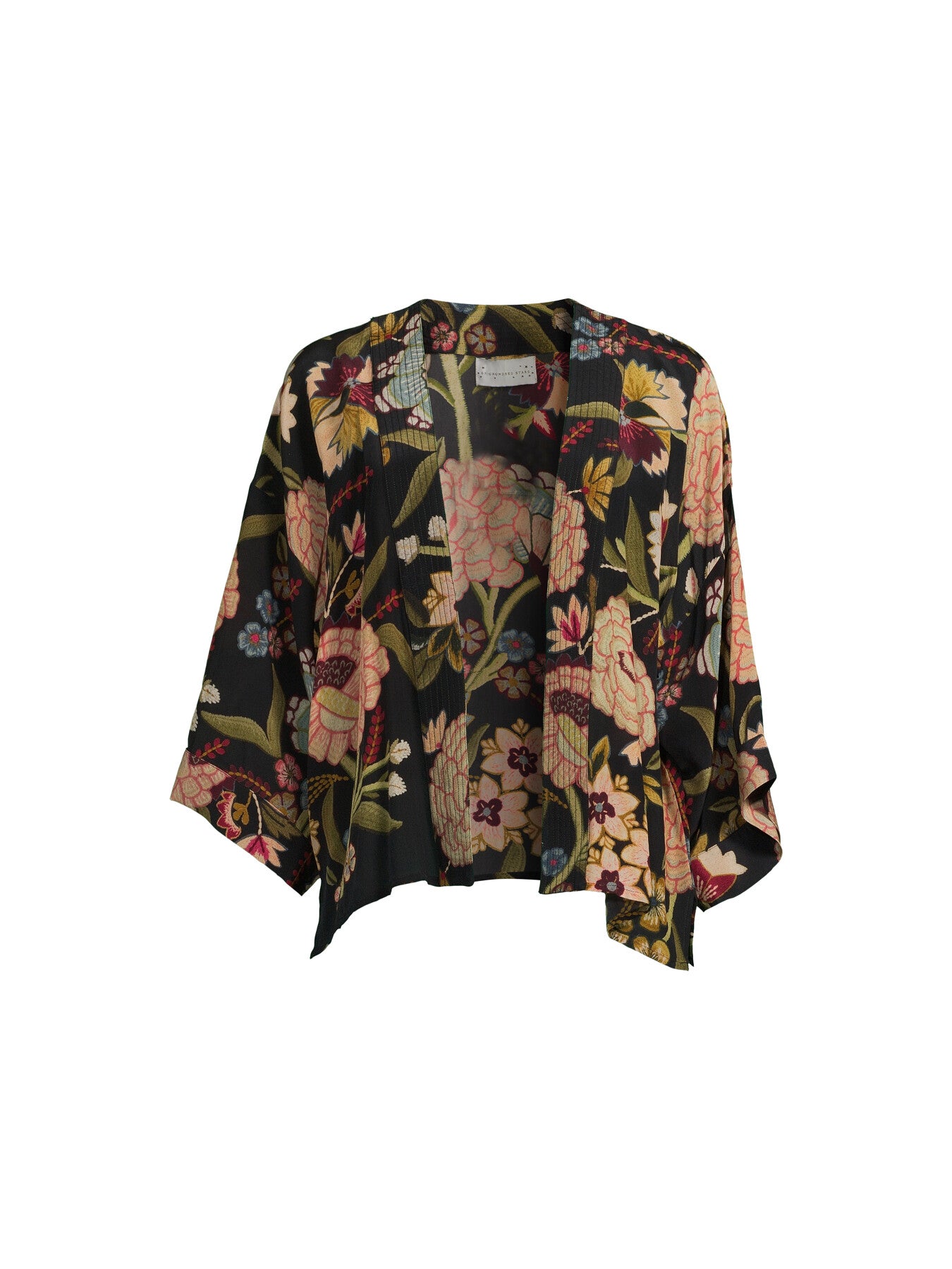 Crepe Kimono Jacket