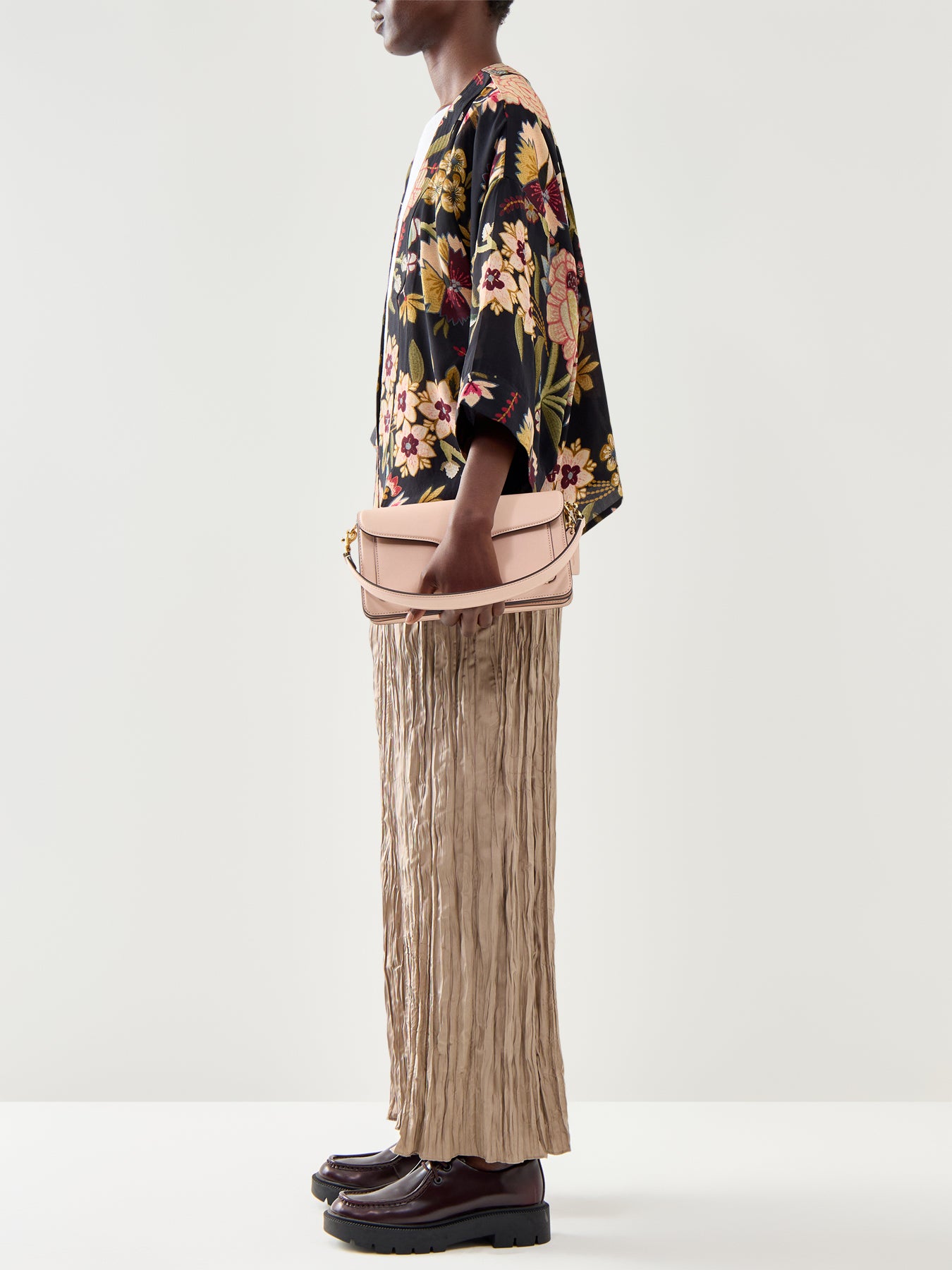 Crepe Kimono Jacket