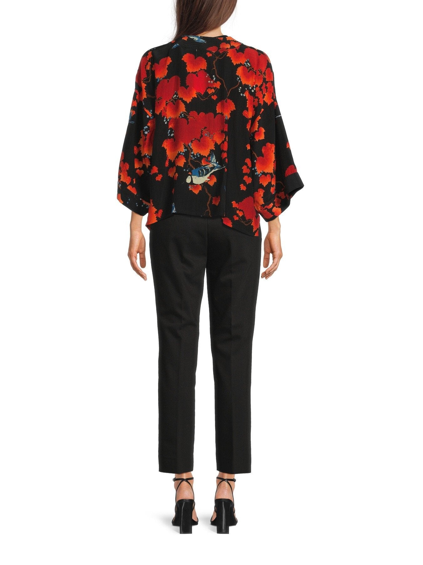 Crepe Kimono Jacket