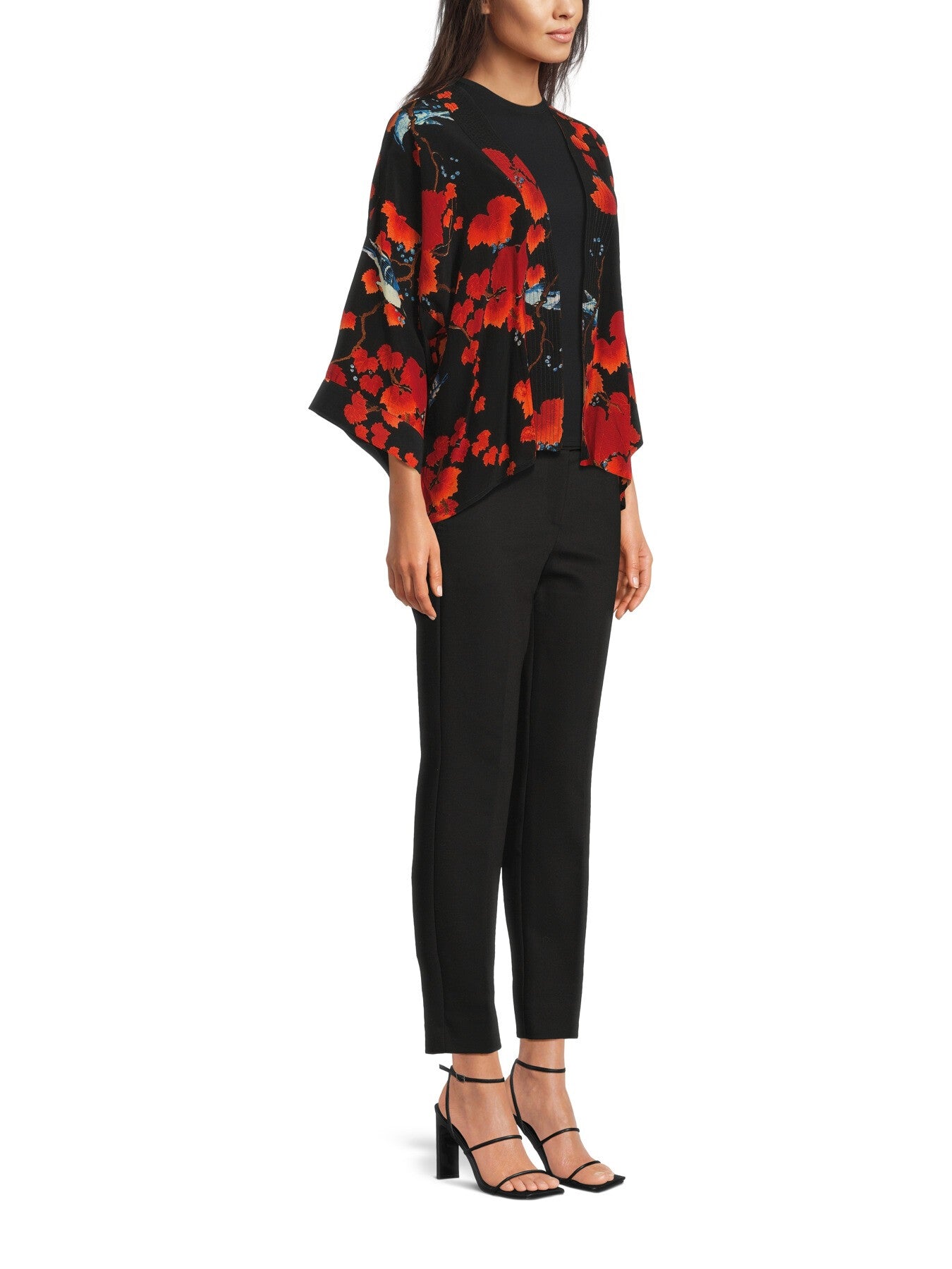 Crepe Kimono Jacket