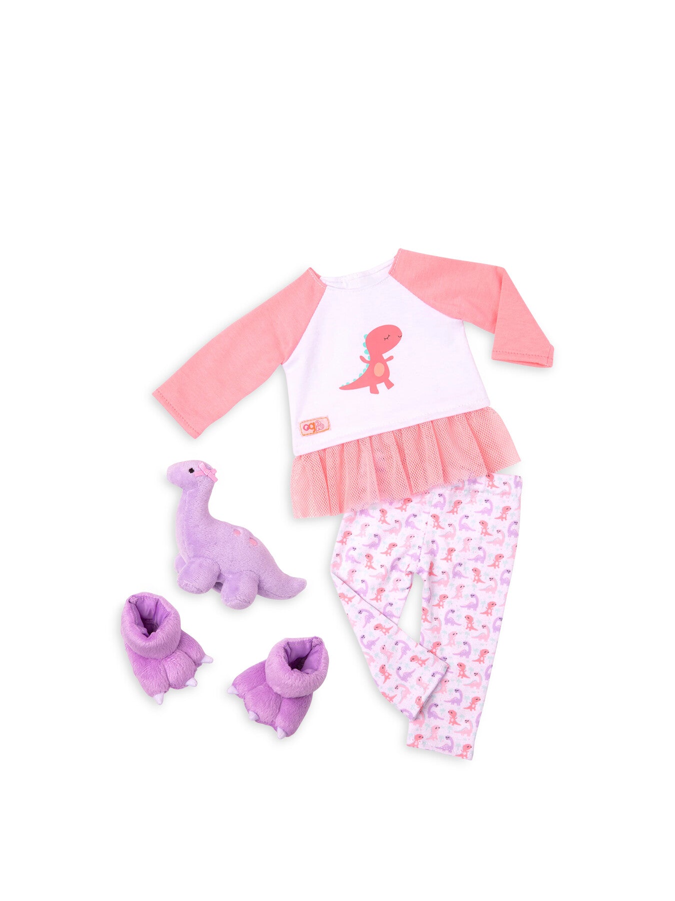 Deluxe Dinosaur Print Pajama Outfit