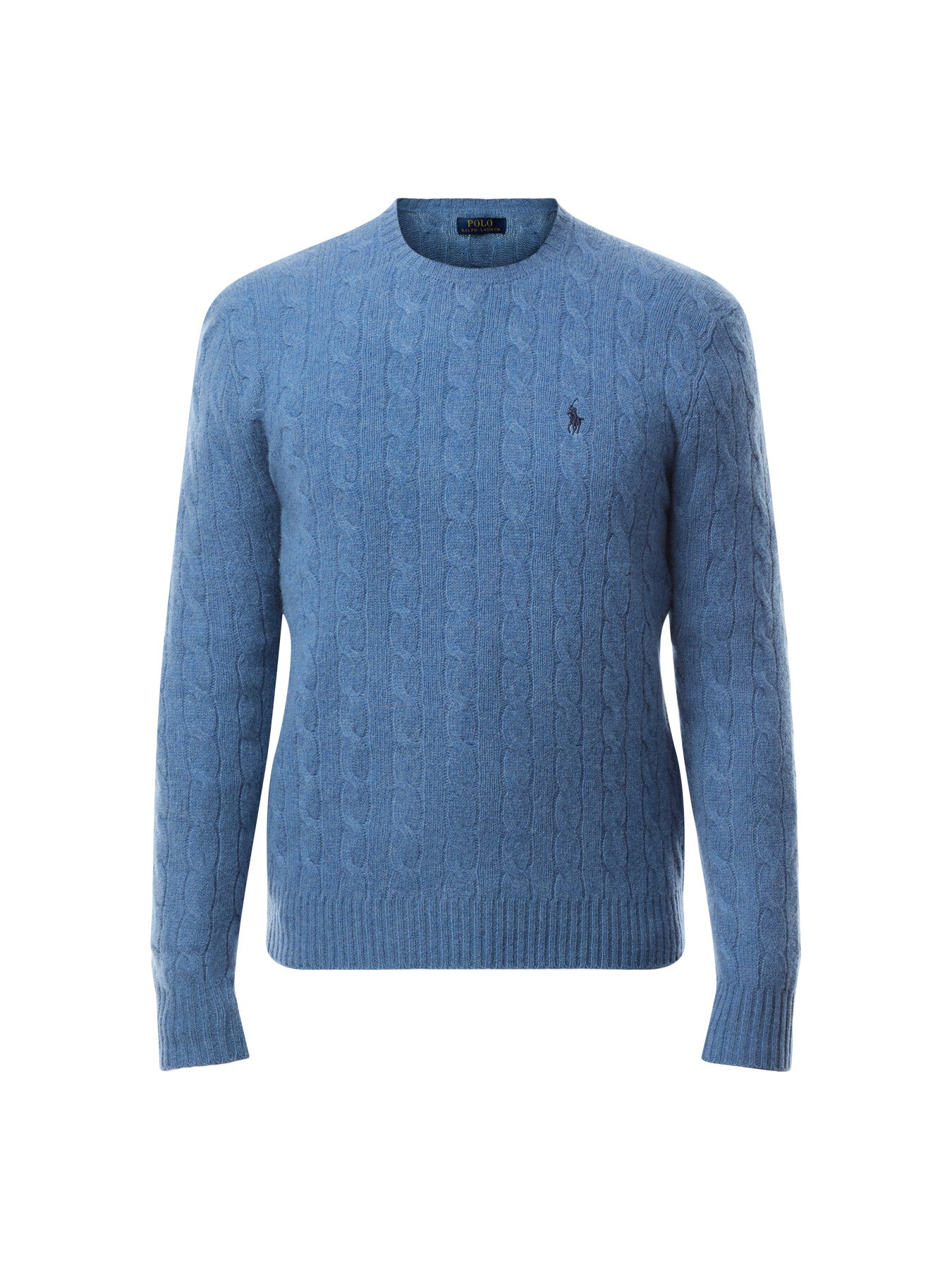 Cable Knit Wool Cashmere Sweater