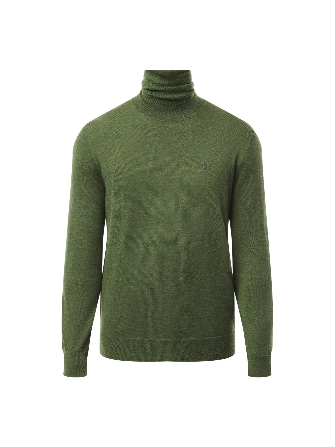 Washable Wool Turtleneck Sweater