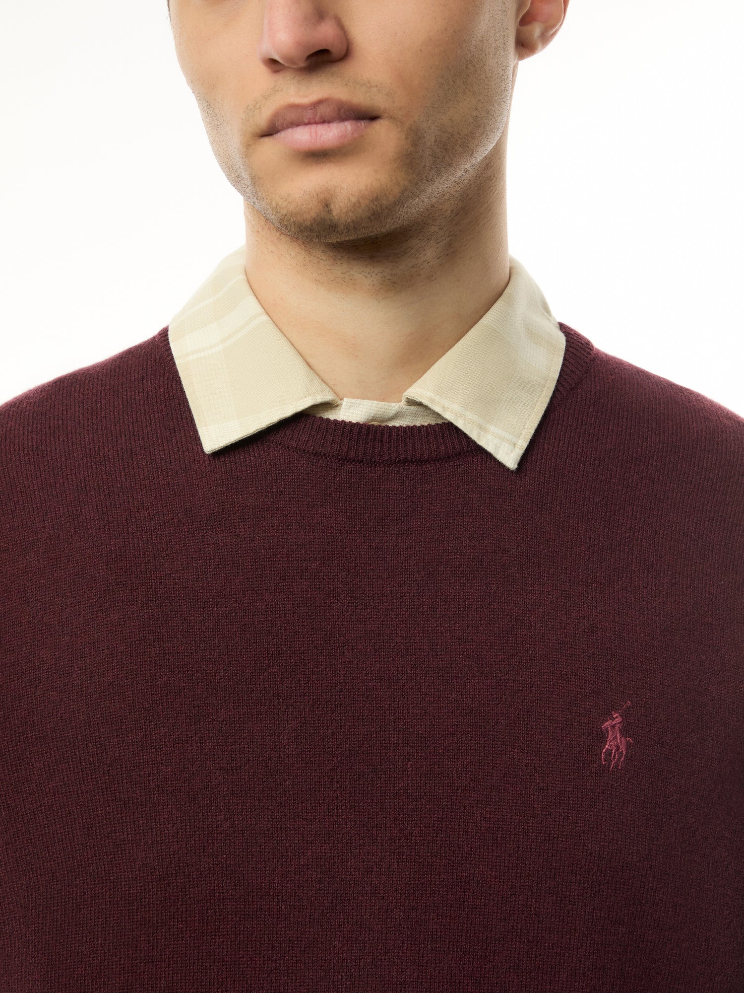 Soft Merino Wool Crewneck Sweater