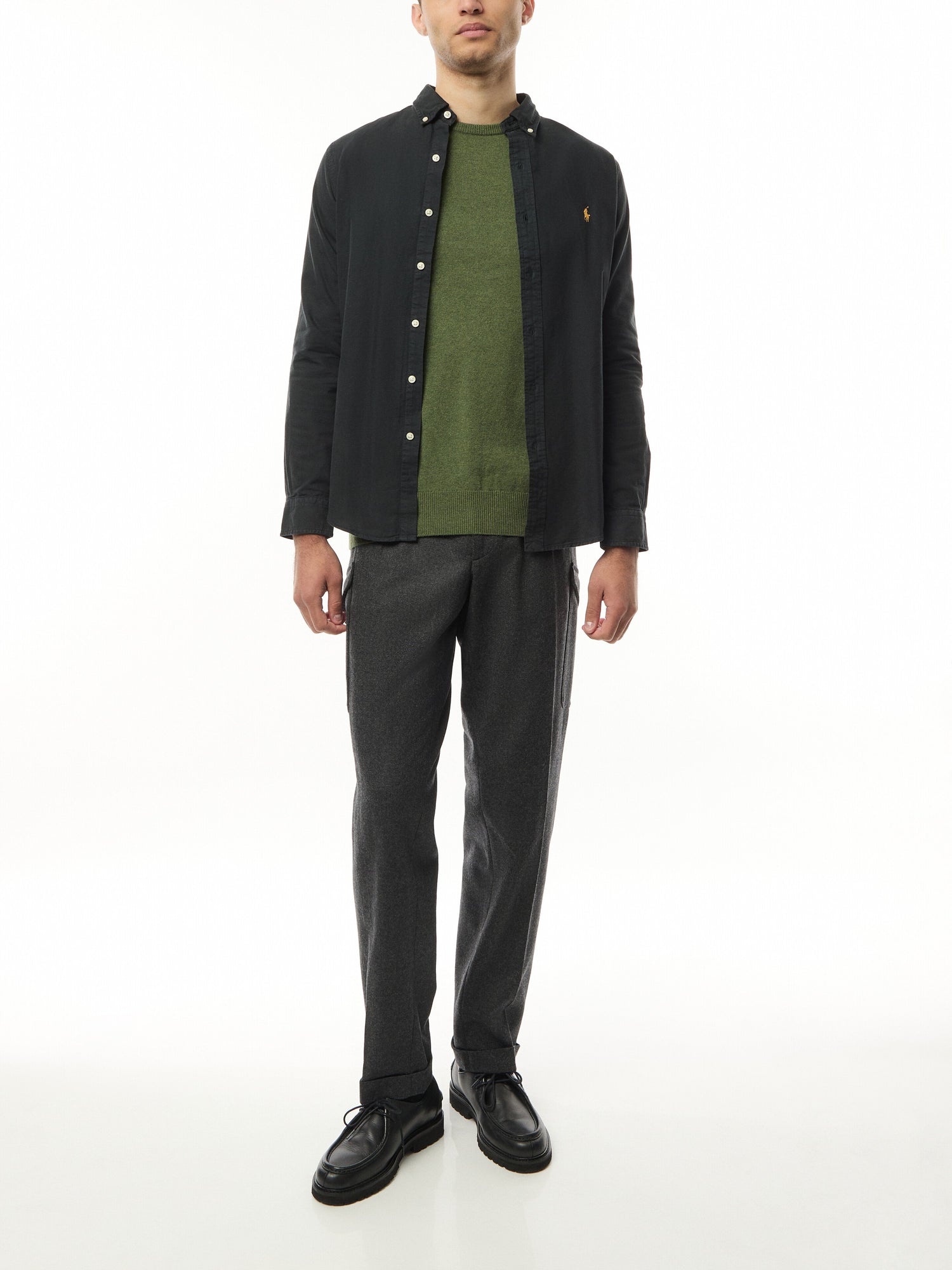 Soft Merino Wool Crewneck Sweater