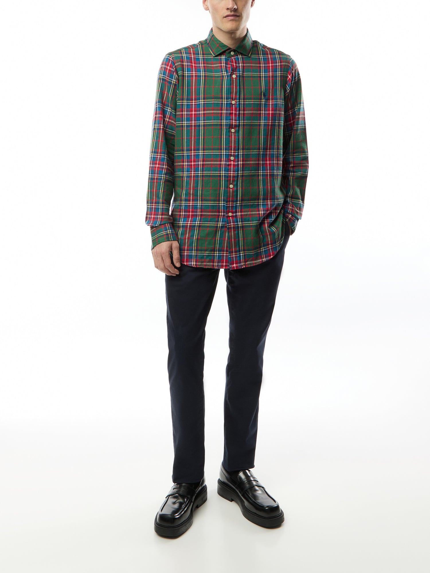 Tartan Check Twill Shirt