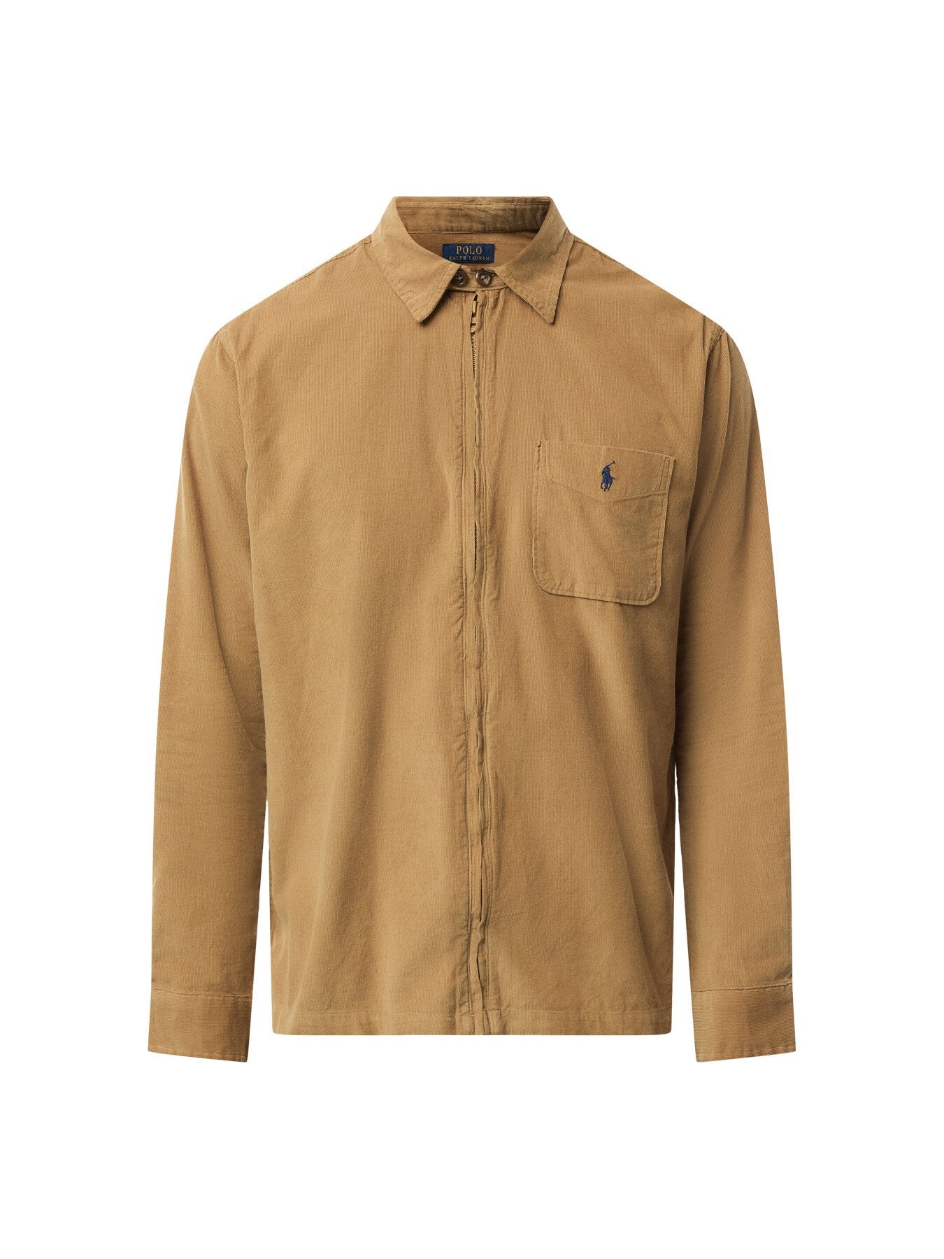 Corduroy Zip Through Overshirt