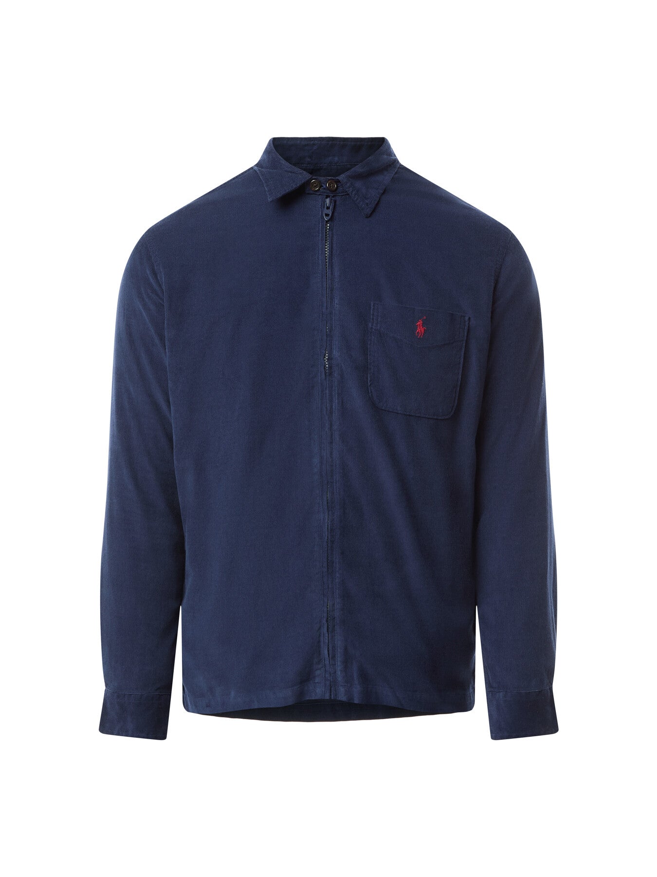 Corduroy Zip Through Overshirt