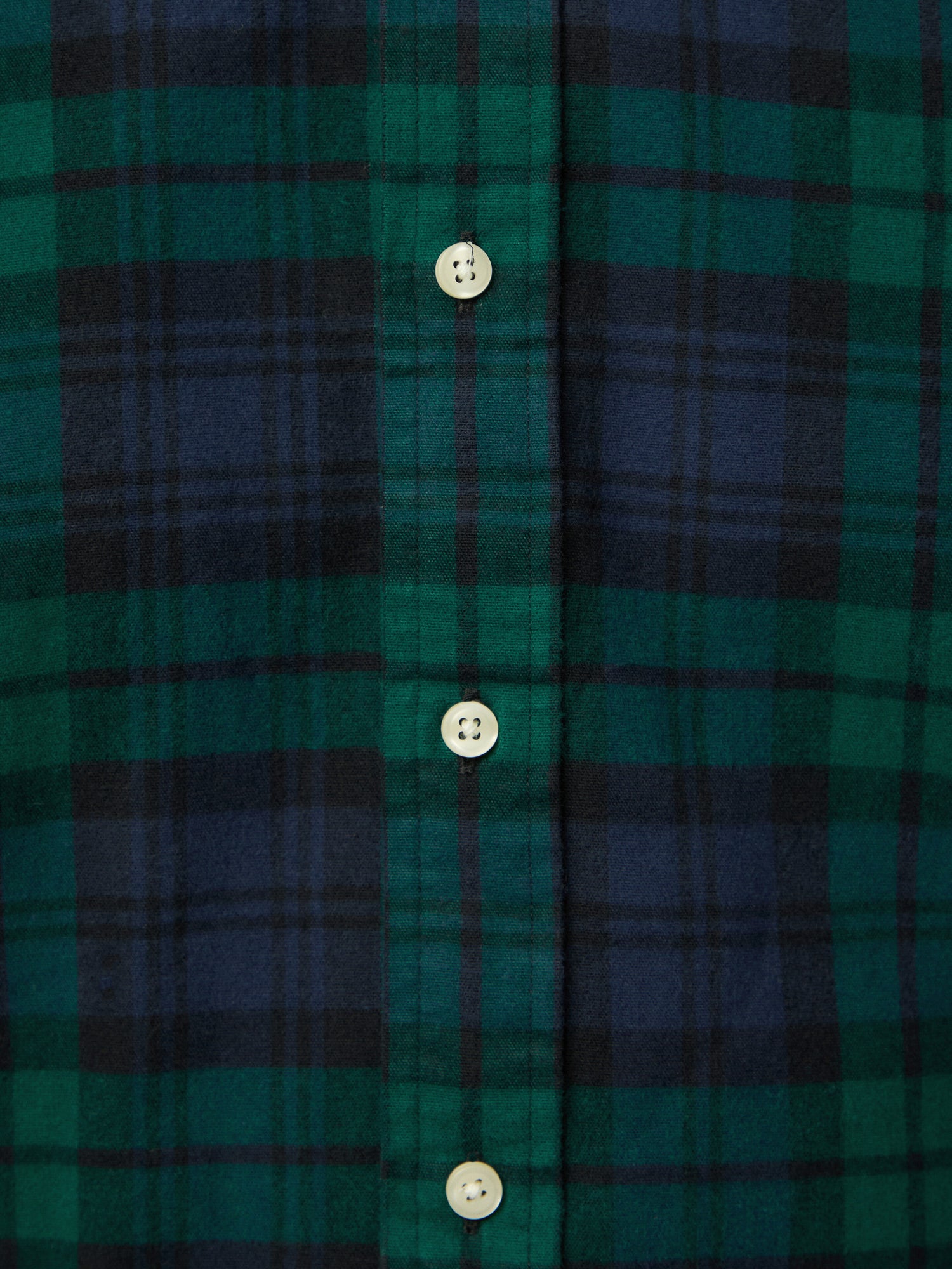 Custom Fit Plaid Brushed Oxford Shirt