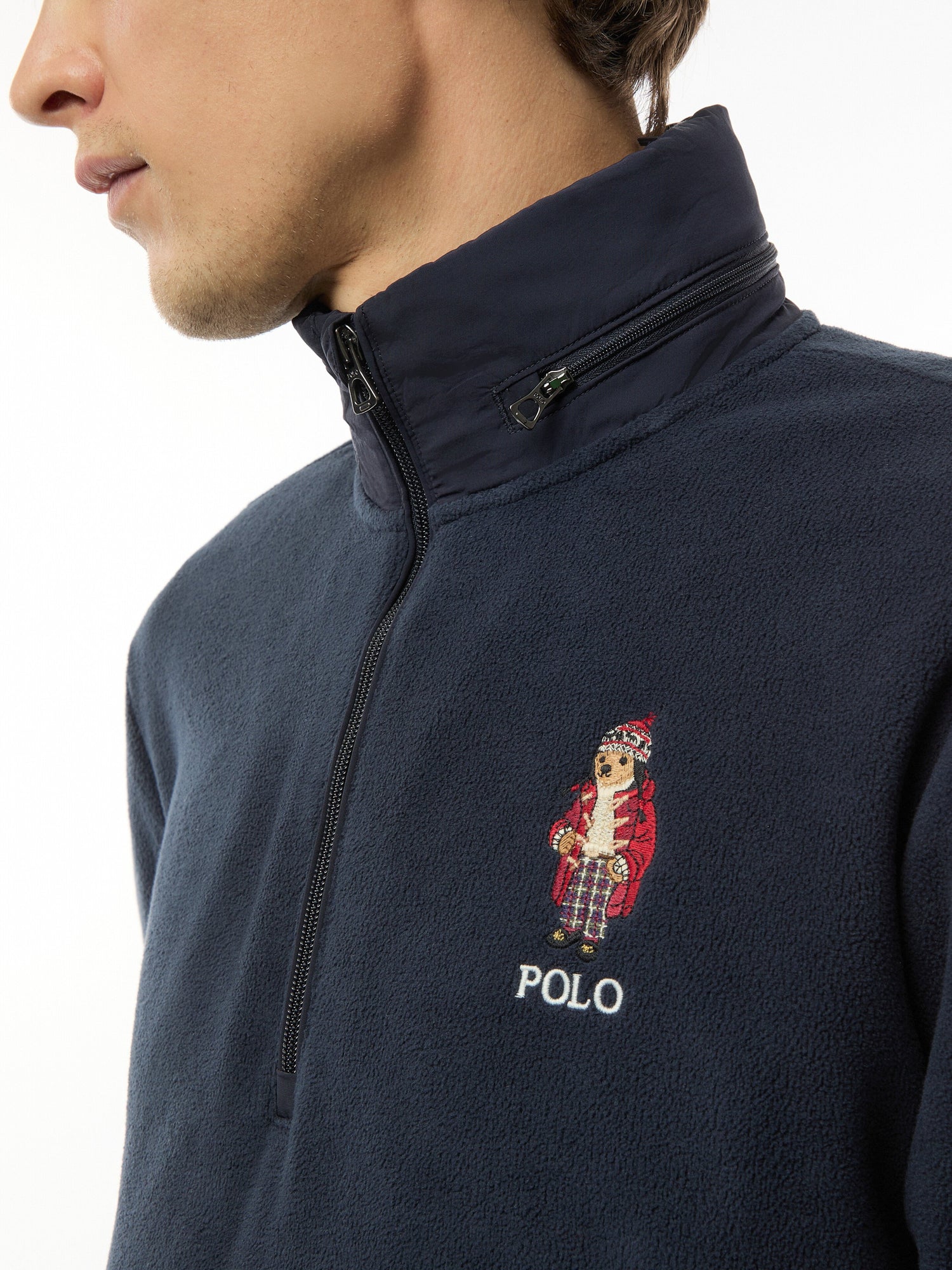 Polo Bear Fleece Hybrid Hoodie