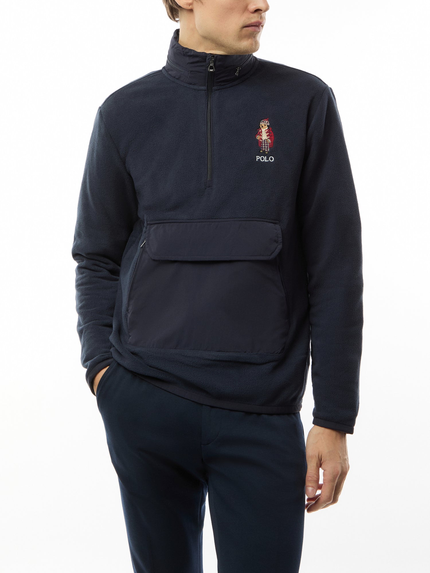 Polo Bear Fleece Hybrid Hoodie
