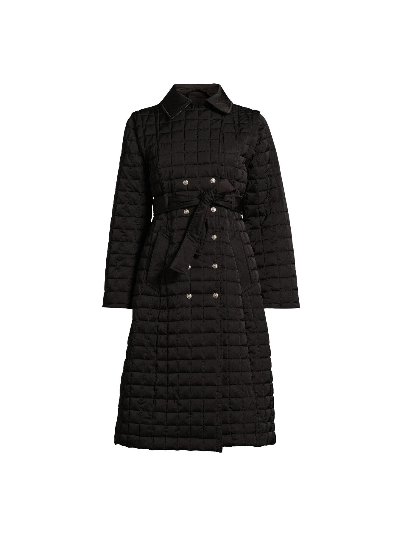Zolla Quilted Belted Coat