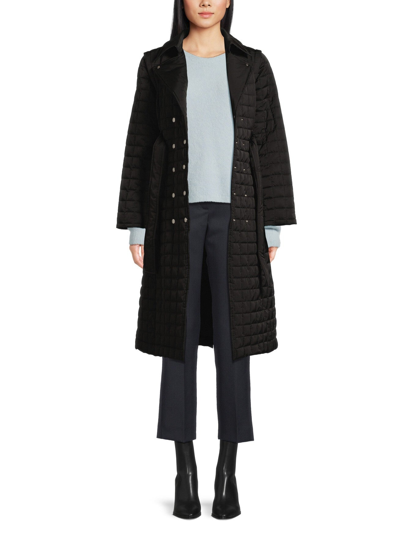 Zolla Quilted Belted Coat