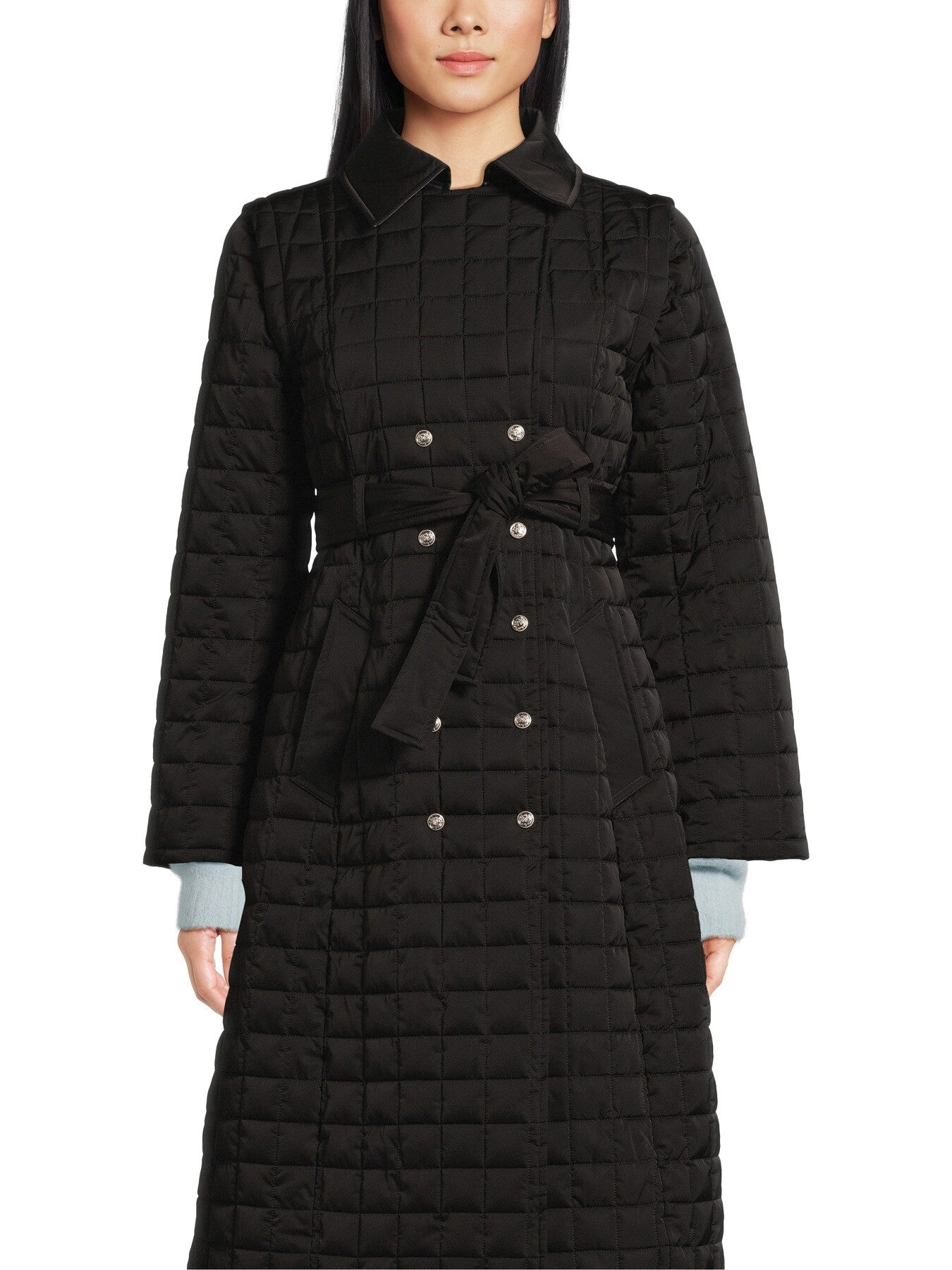 Zolla Quilted Belted Coat