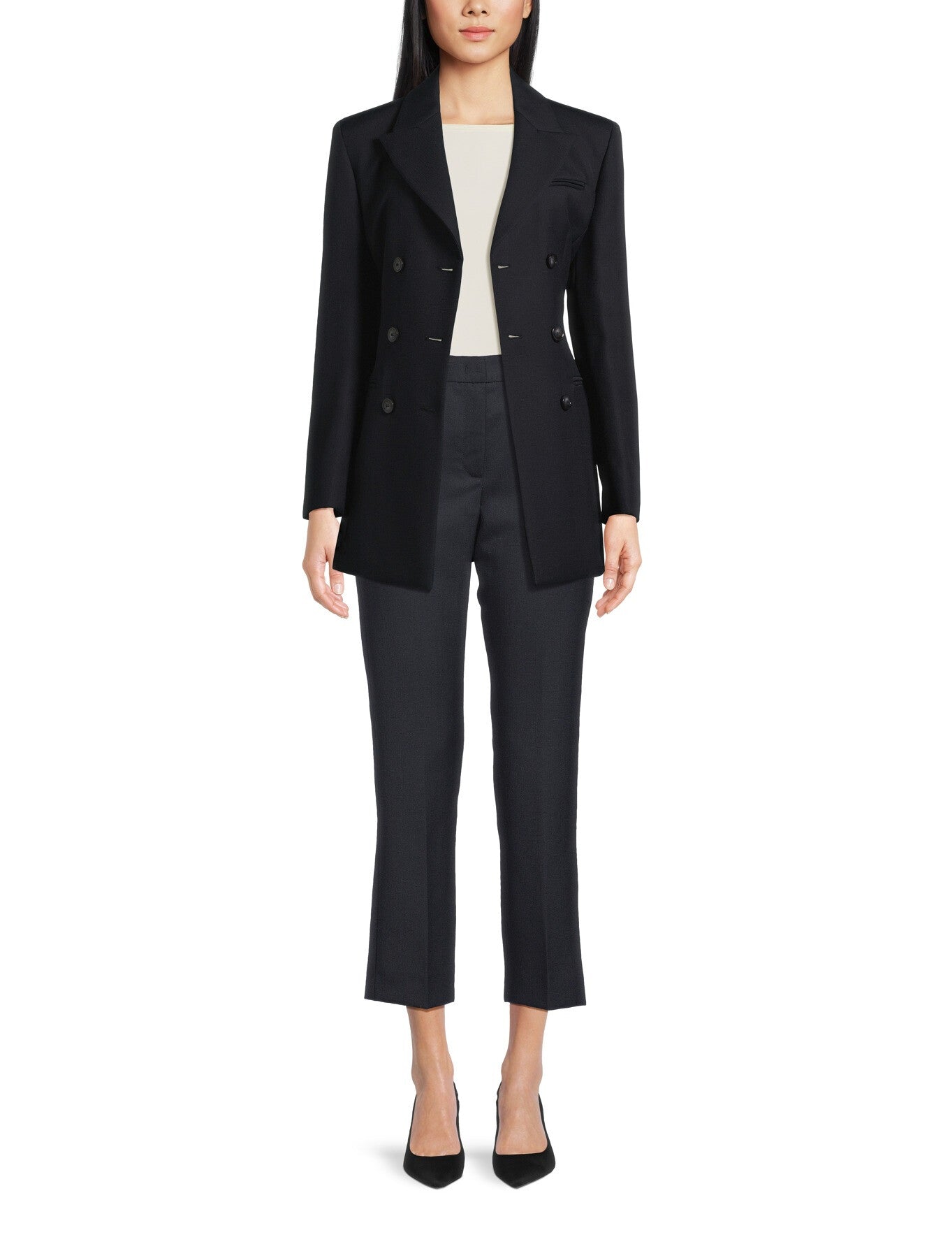 Approdo Double Breasted Slim Fit Blazer