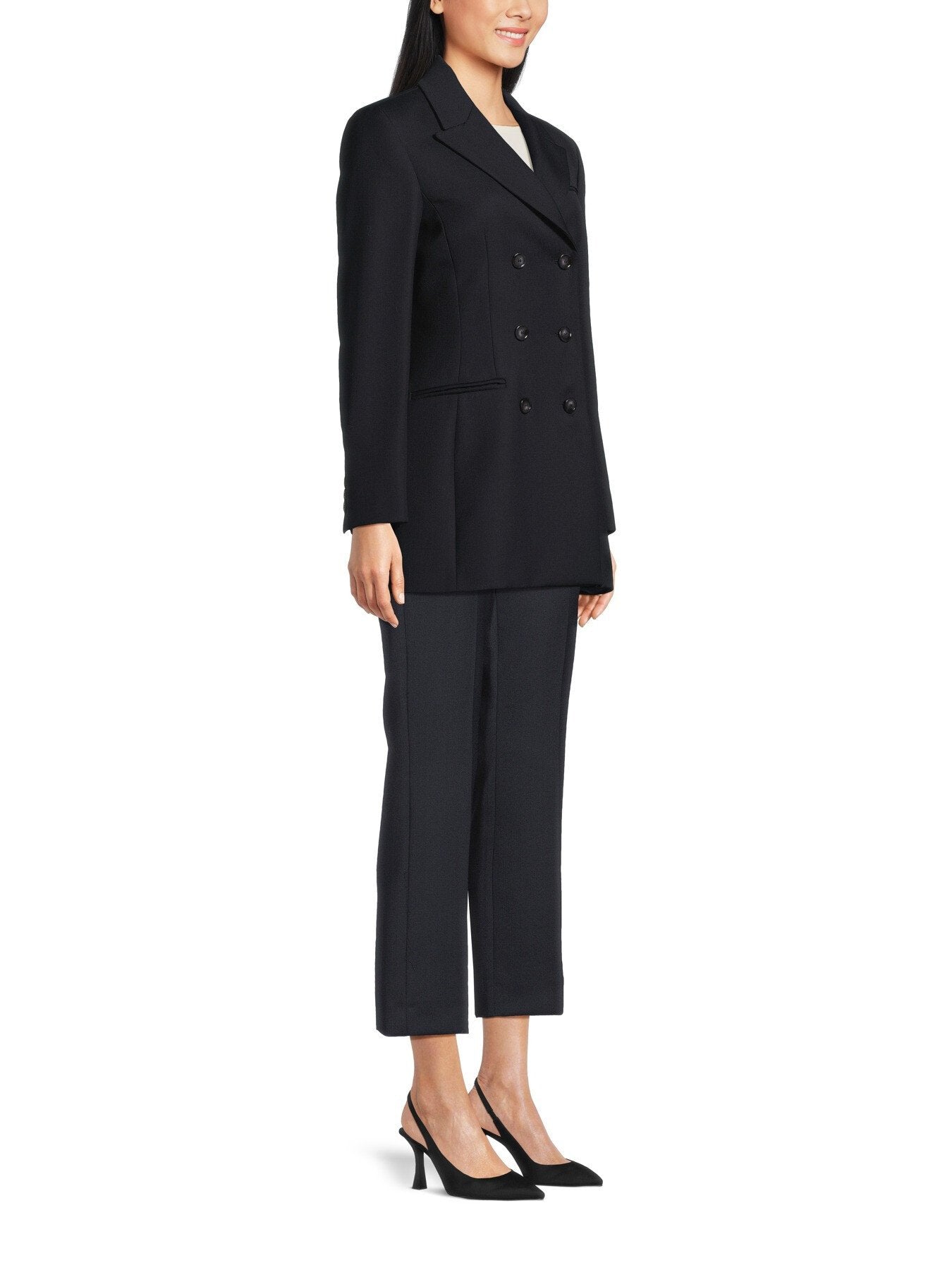 Approdo Double Breasted Slim Fit Blazer