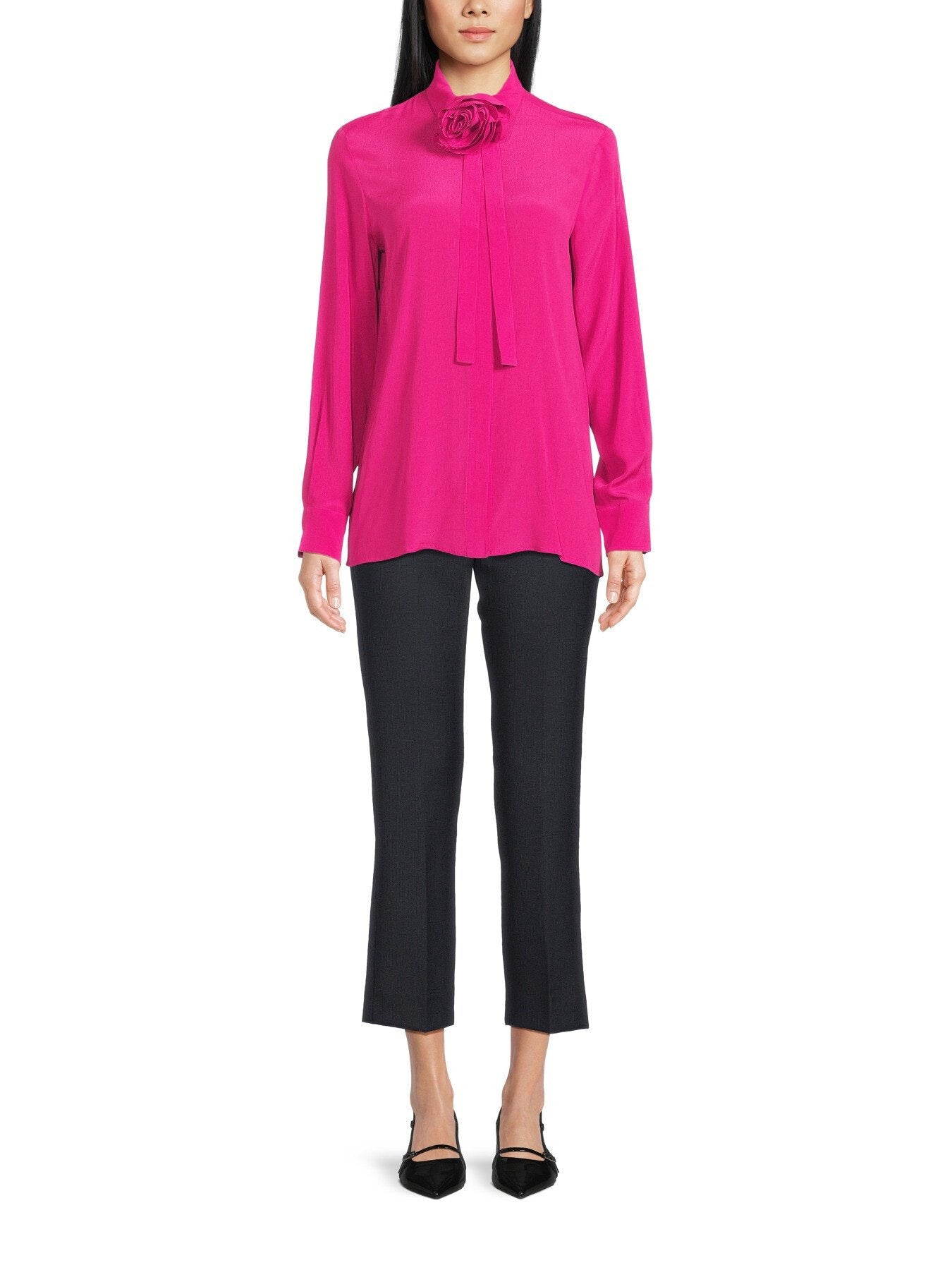Gargano Wool Blend Cropped Trouser
