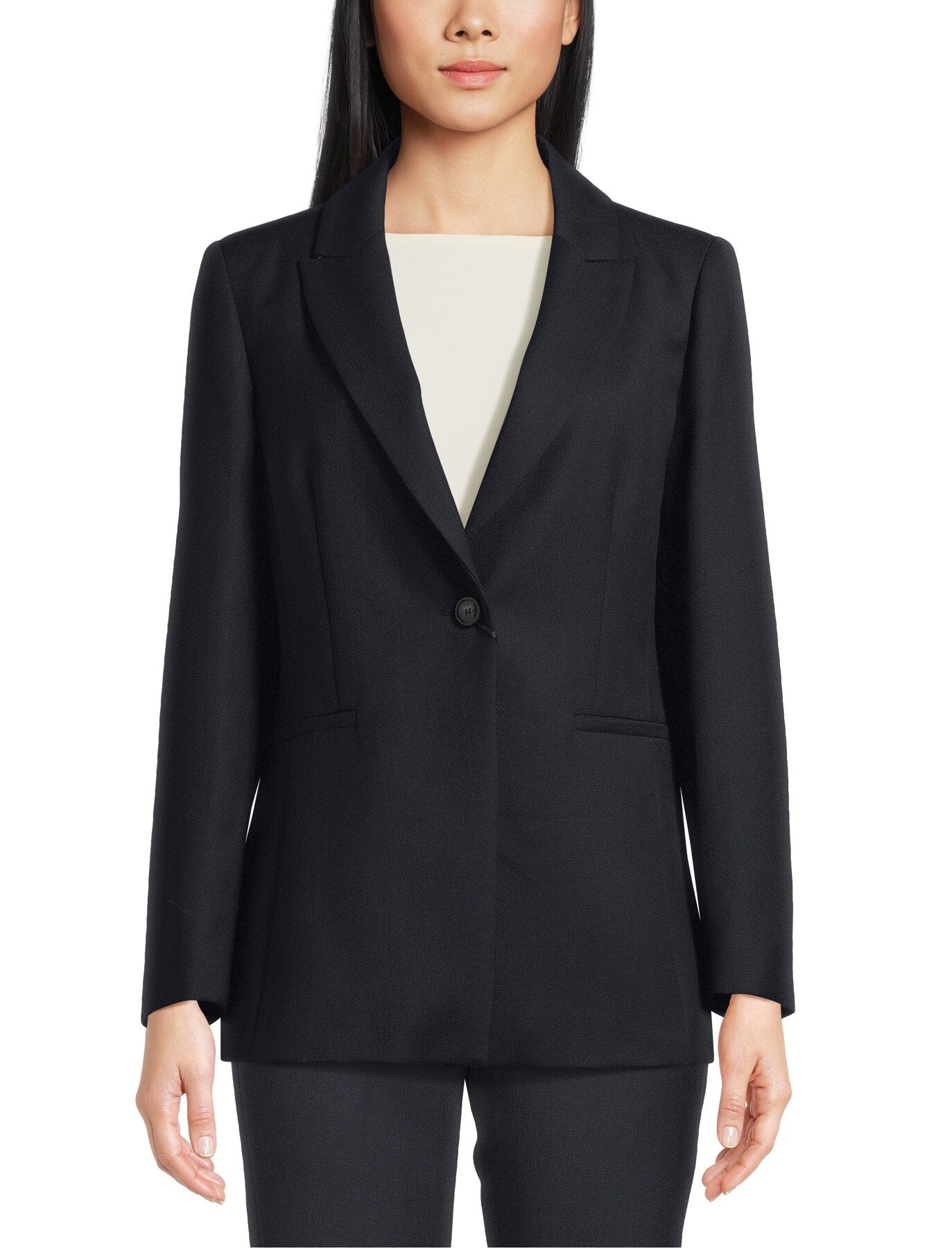 Yaqui Wool Blend Single Breasted Blazer